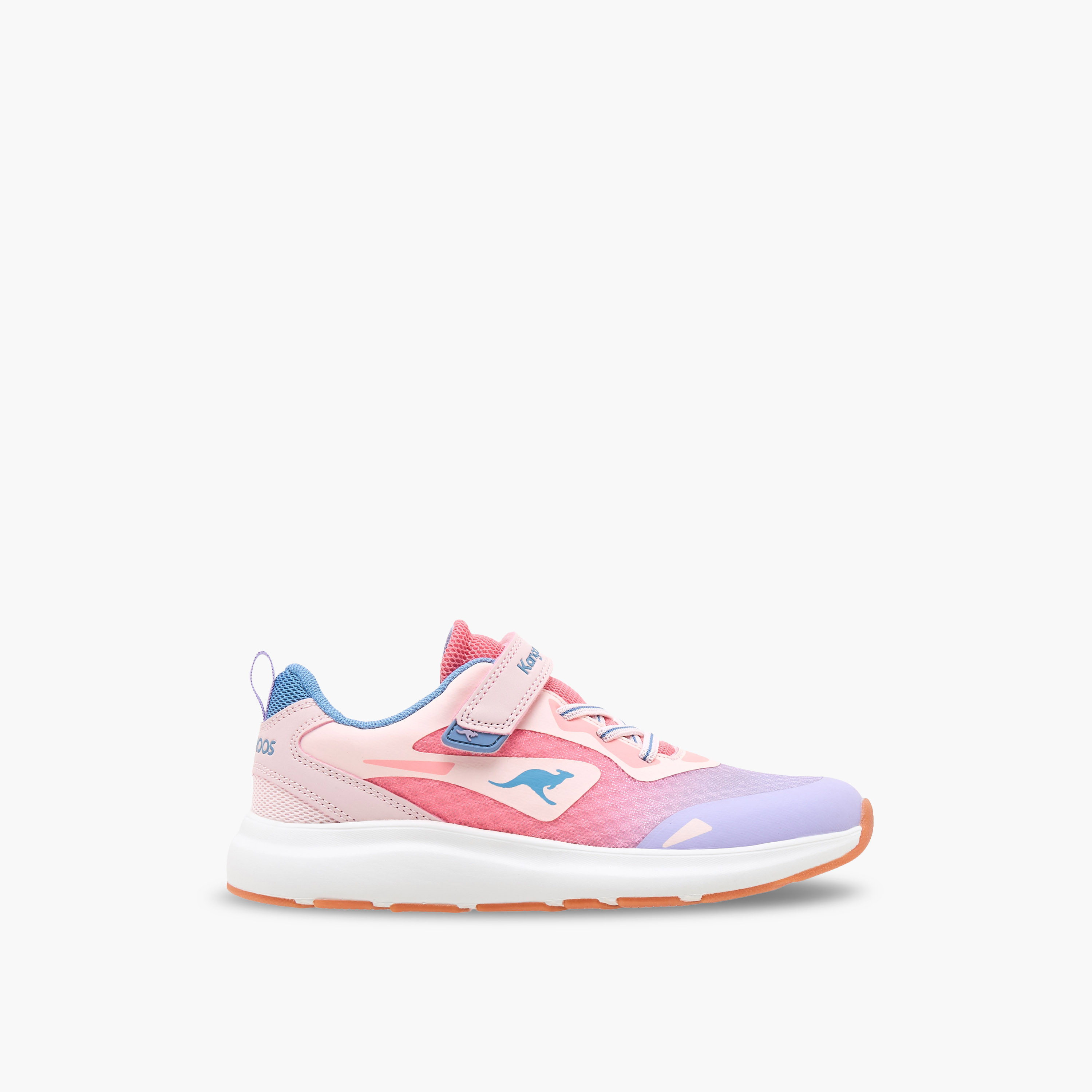 KangaROOS Girls Hook & Loop Sports Shoes-girls-shoes-sports-image-3