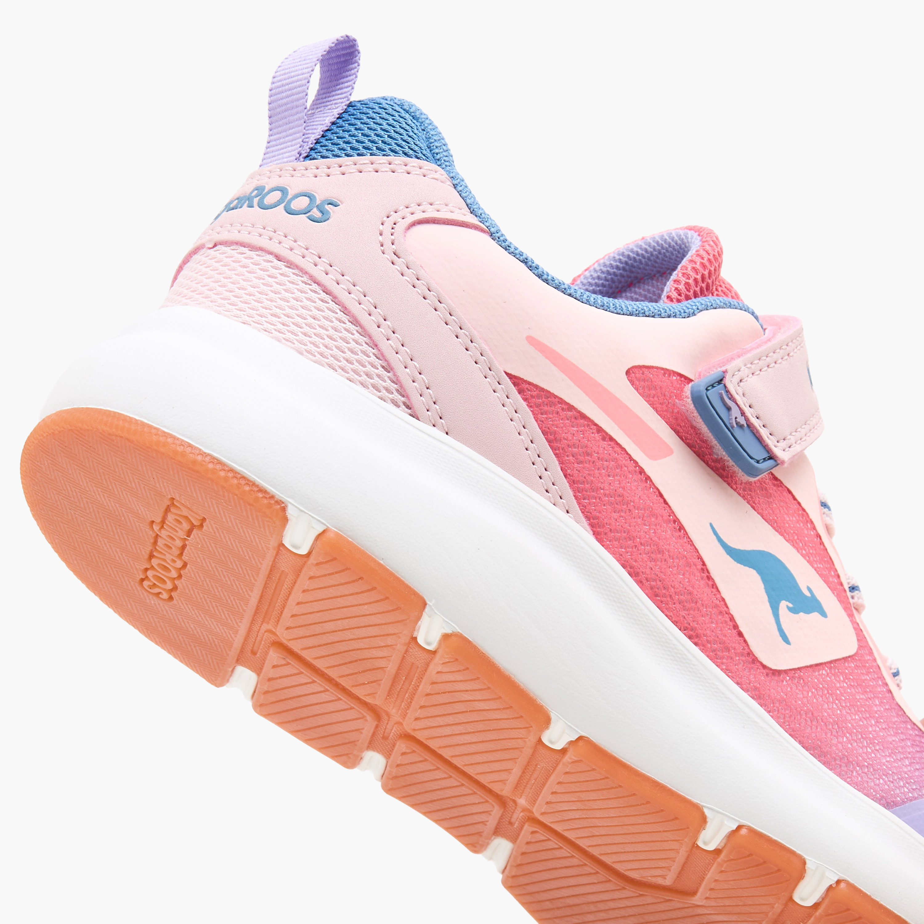 KangaROOS Girls Hook & Loop Sports Shoes-girls-shoes-sports-image-5