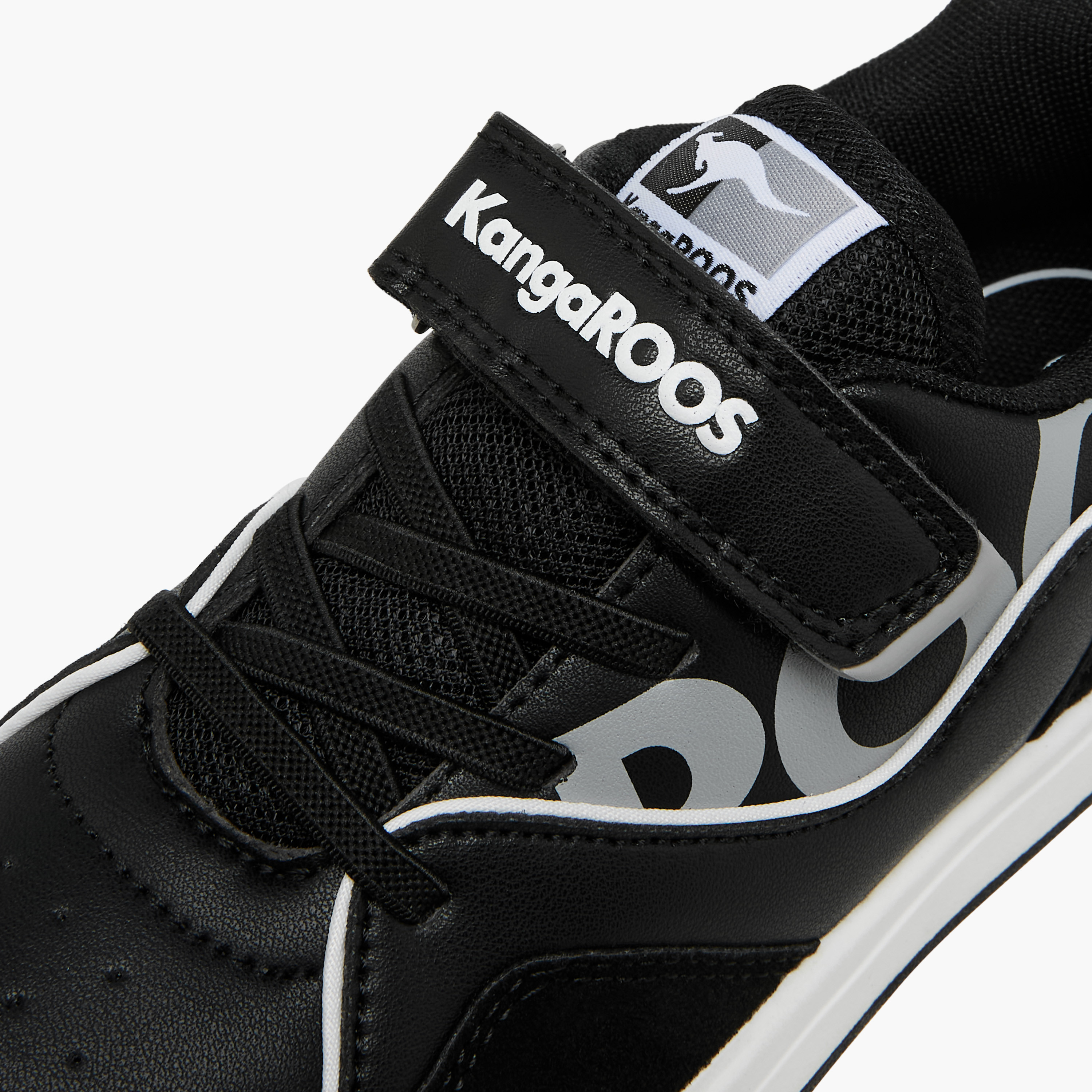KangaROOS Boys' Panelled Sneakers with Hook and Loop Closure-boys-shoes-sneakers-image-9