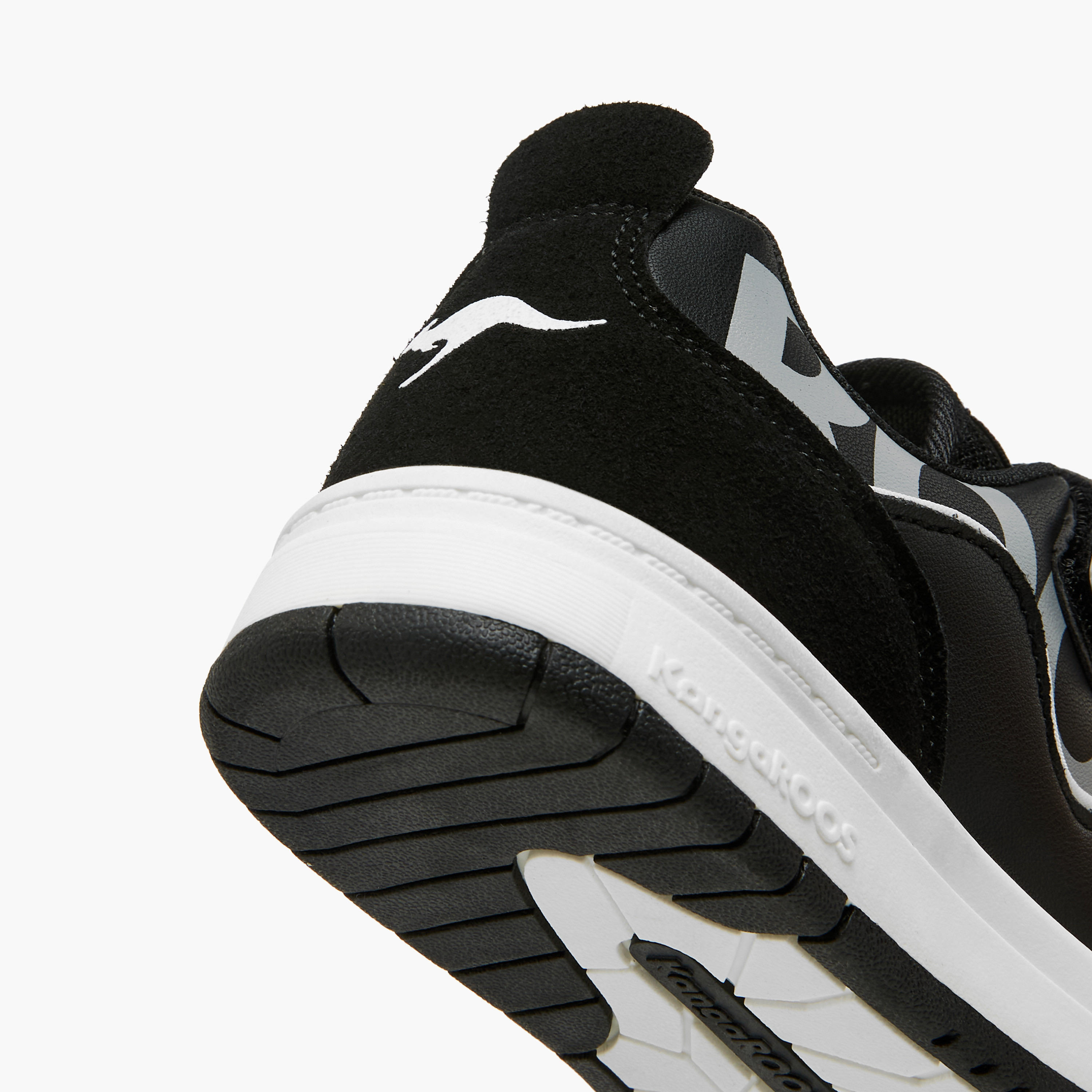 KangaROOS Boys' Panelled Sneakers with Hook and Loop Closure-boys-shoes-sneakers-image-10