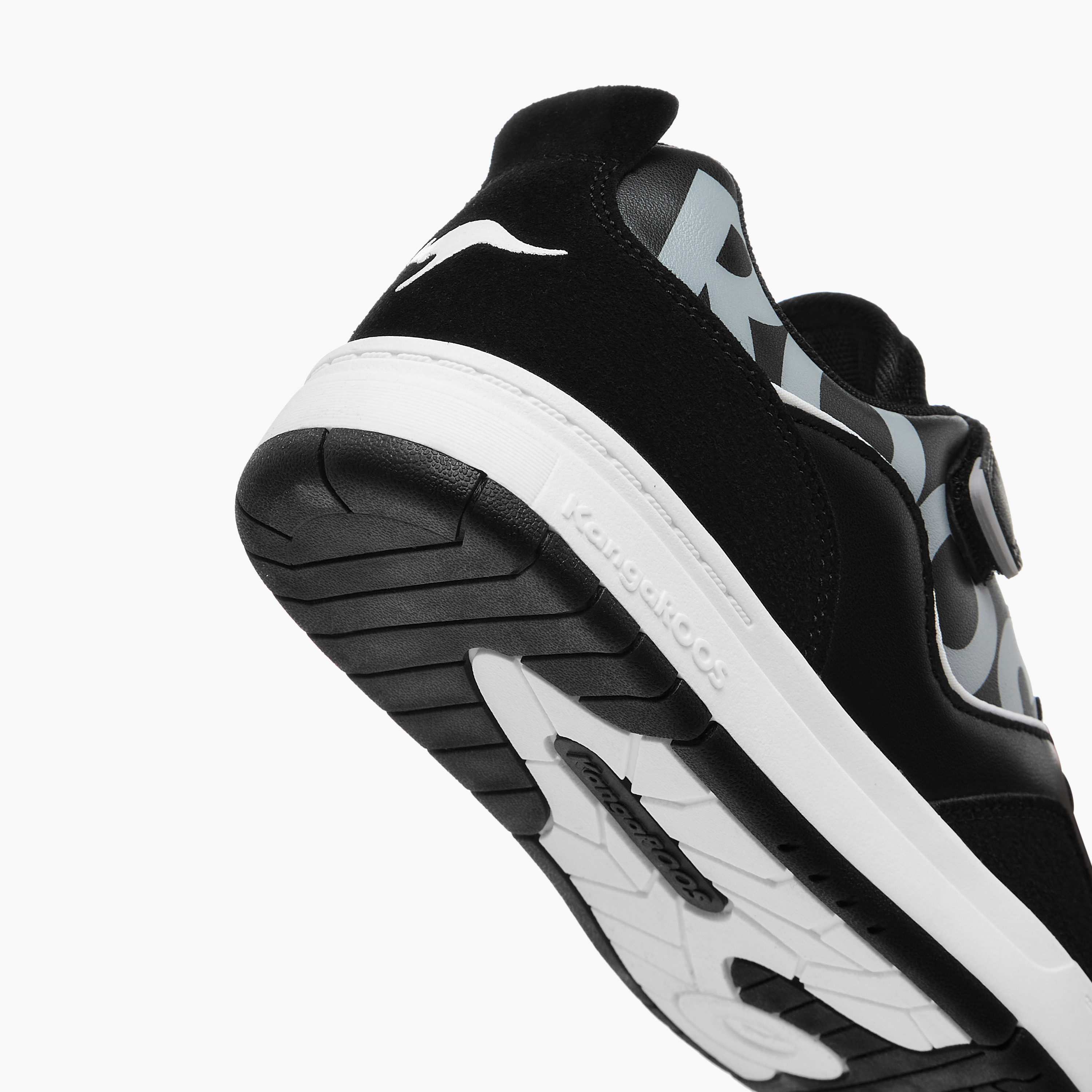 KangaROOS Women's Logo Print Sneakers with Hook and Loop Closure-women-shoes-sneakers-image-5