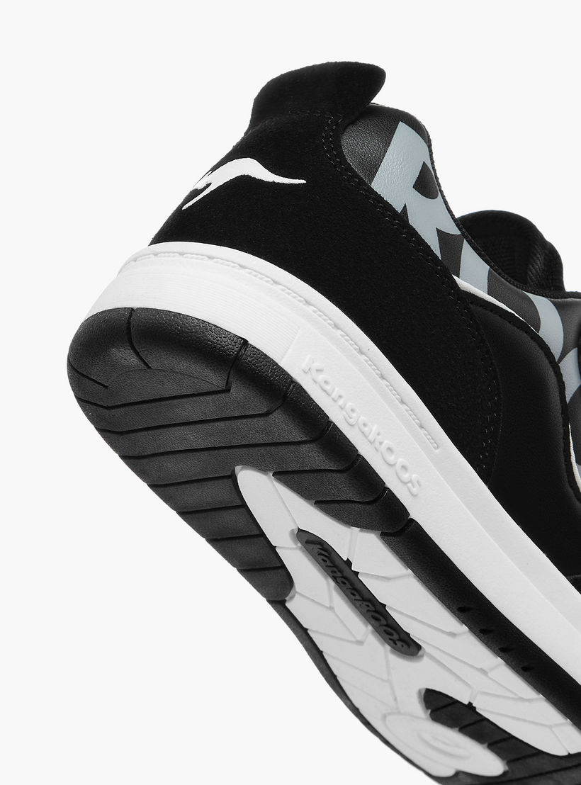 KangaROOS Women's Logo Print Sneakers with Hook and Loop Closure-women-shoes-sneakers-image-5