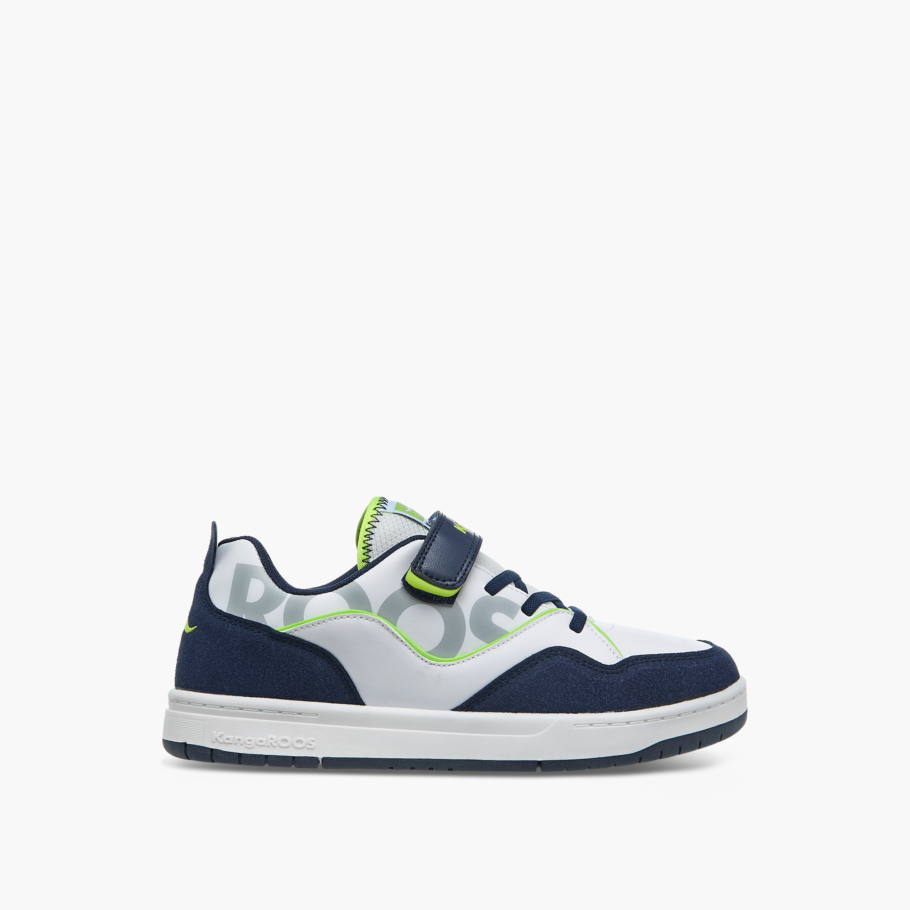 KangaROOS Women's Logo Print Sneakers with Hook and Loop Closure-women-shoes-sneakers-image-3