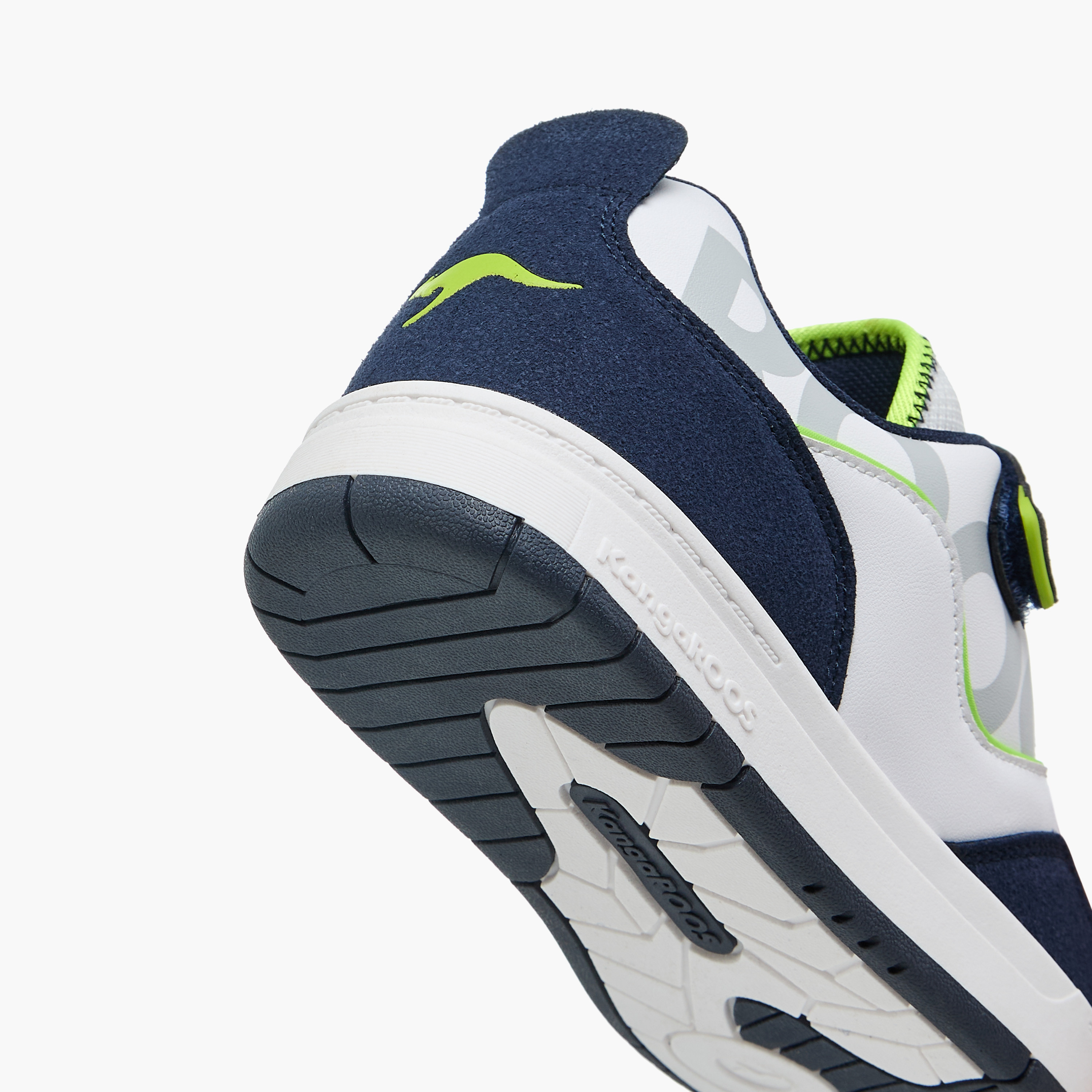 KangaROOS Women's Logo Print Sneakers with Hook and Loop Closure-women-shoes-sneakers-image-5