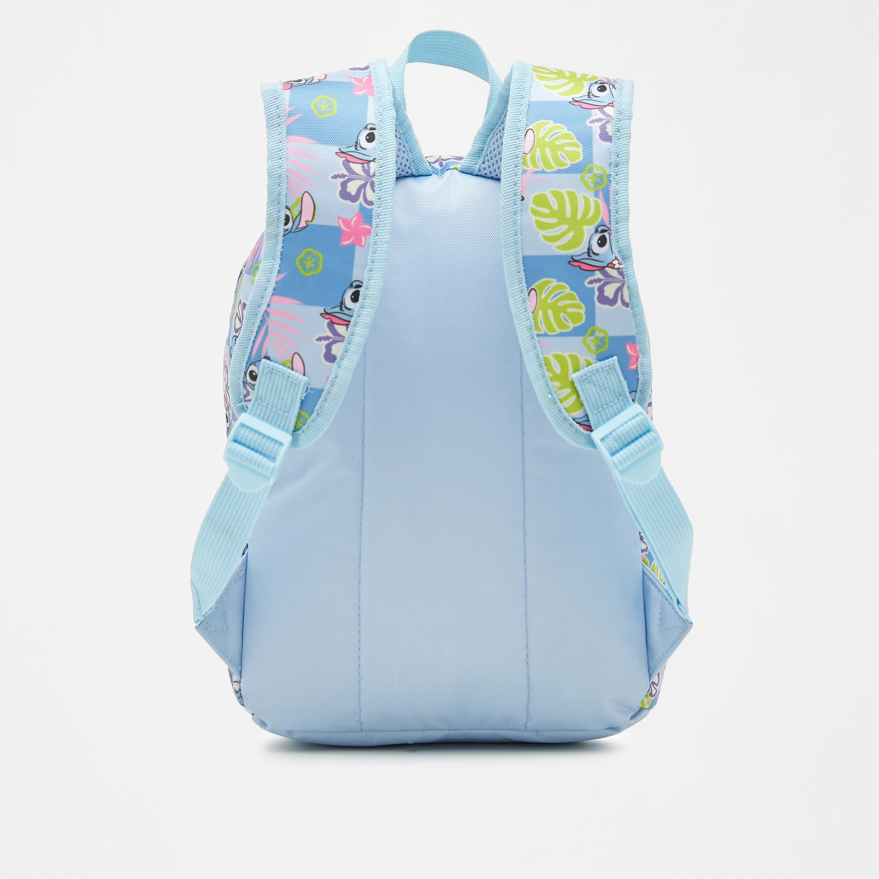 شنطة ظهر بحمّالات كتف قابلة للتعديل وسحّاب إغلاق وطبعات ستيتش - 10x20x33 سم-school-bagsandbackpacks-backpacks-image-4