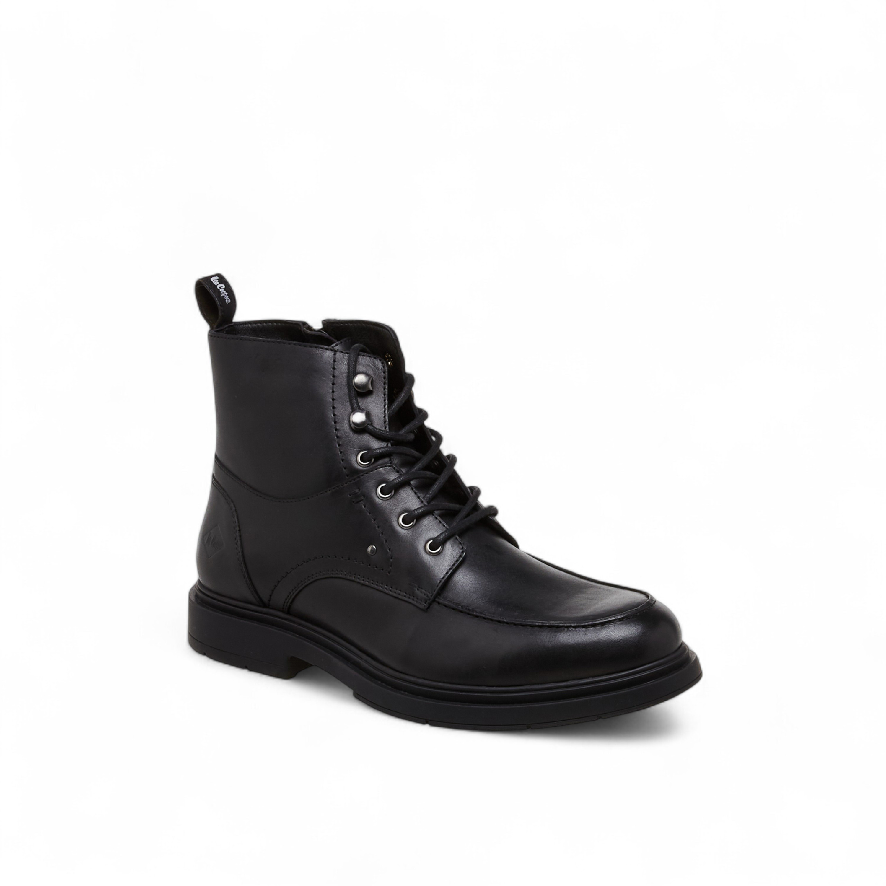 Lee Cooper Men Leather Ankle Length Boots-men-shoes-boots-image-2