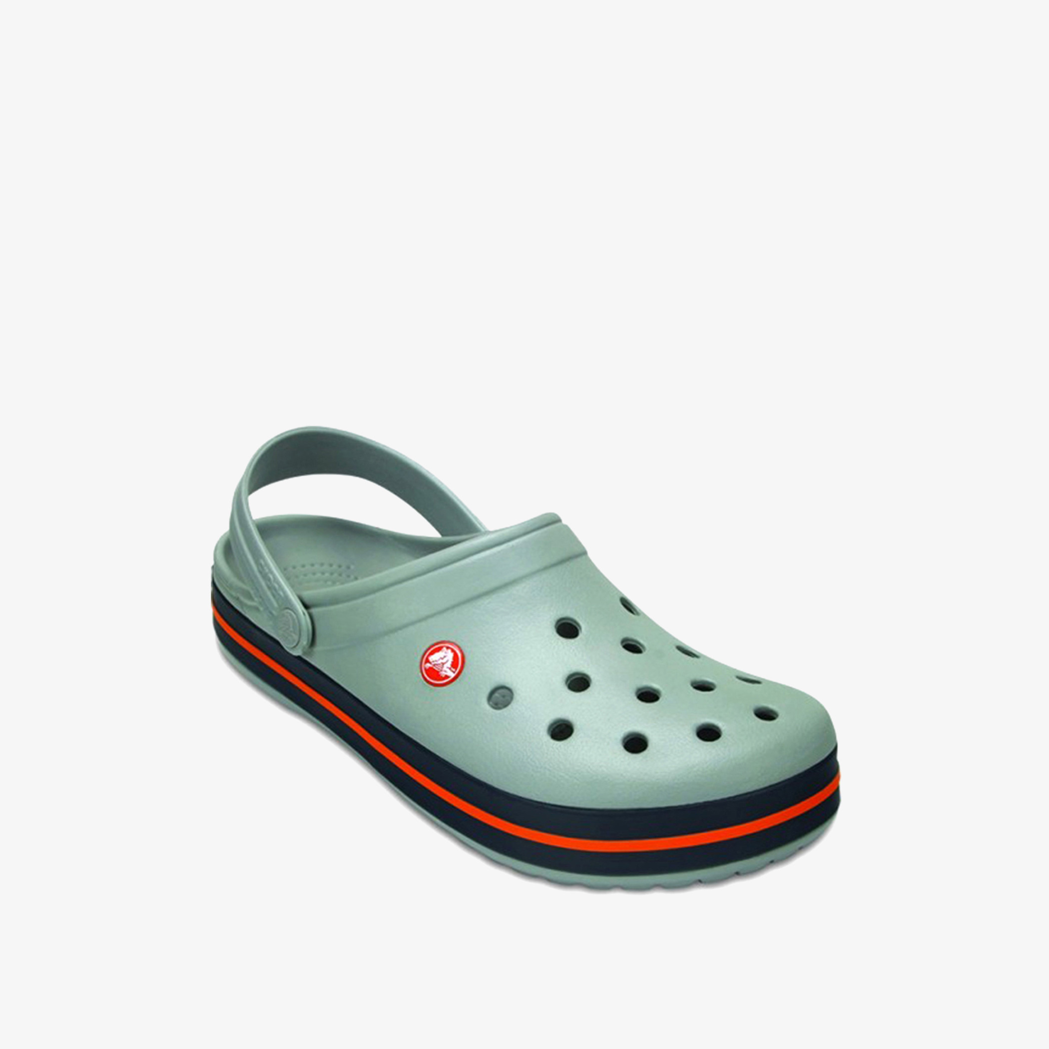 قباقيب كروكس كركبند للجنسين رمادي فحم بمقدمة دائرية دائري-women-shoes-sandals-flats-image-1