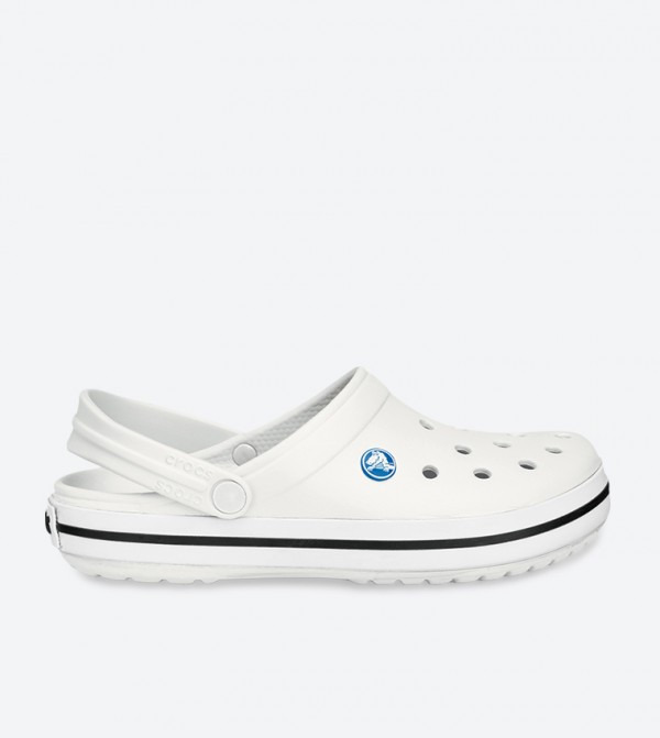 Crocs Unisex White Crocband Cut Out Detail Sling Back Clogs-CP_BESTPRICE_EXCLUSION-image-2
