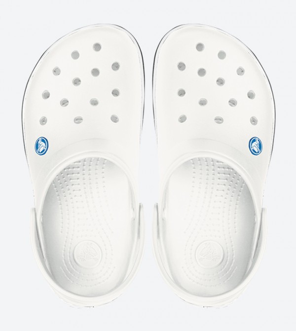 Crocs Unisex White Crocband Cut Out Detail Sling Back Clogs-CP_BESTPRICE_EXCLUSION-image-3