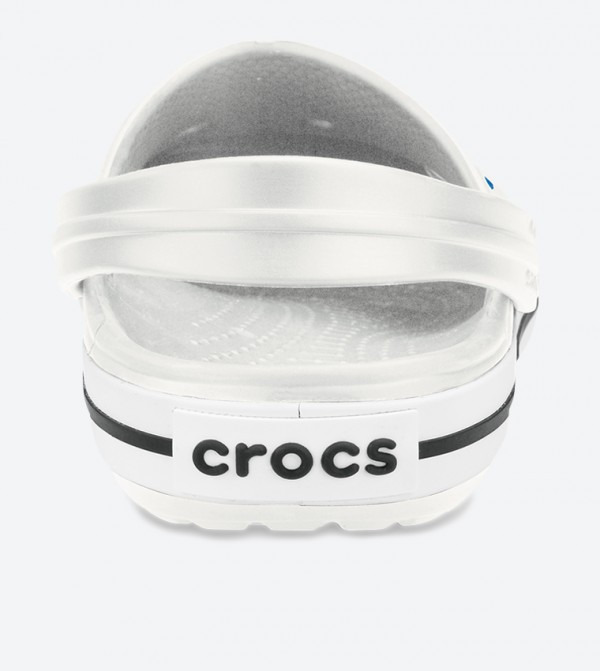 Crocs Unisex White Crocband Cut Out Detail Sling Back Clogs-CP_BESTPRICE_EXCLUSION-image-4
