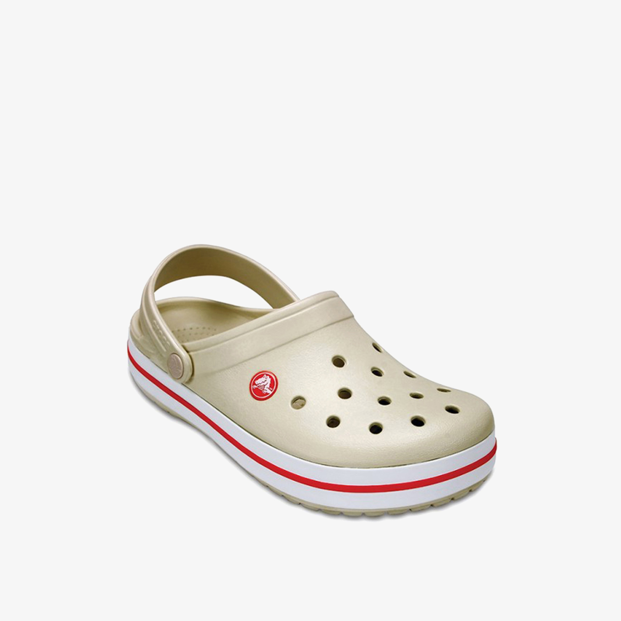 Crocs Unisex Beige Crocband Cut Out Detail Sling Back Clogs-men-shoes-sandals-image-1