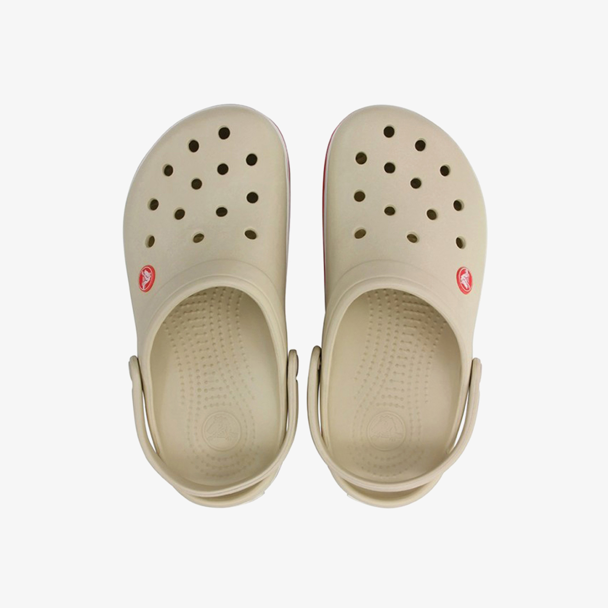 Crocs Unisex Beige Crocband Cut Out Detail Sling Back Clogs-men-shoes-sandals-image-2