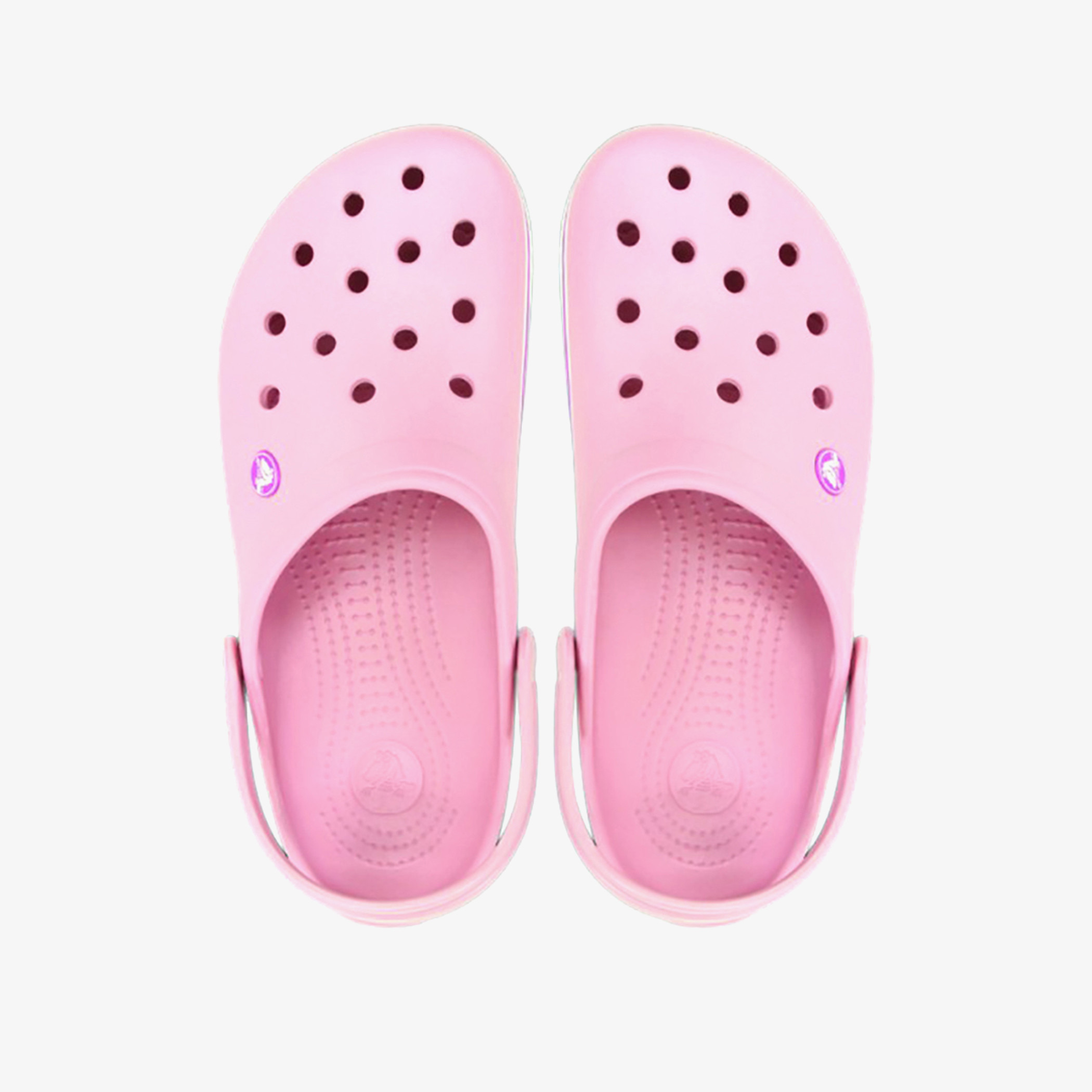 قباقيب كروكس كركبند للجنسين قرنفلي بمقدمة دائرية دائري-women-shoes-sandals-flats-image-2
