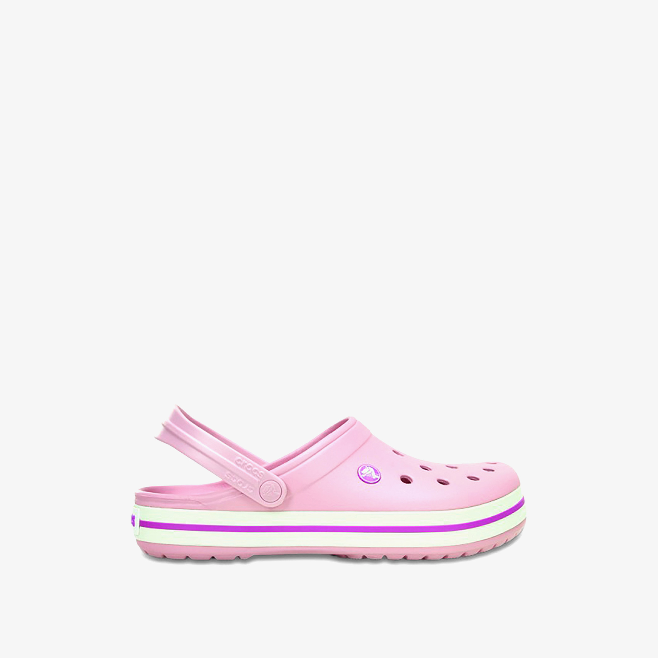 قباقيب كروكس كركبند للجنسين قرنفلي بمقدمة دائرية دائري-women-shoes-sandals-flats-image-3