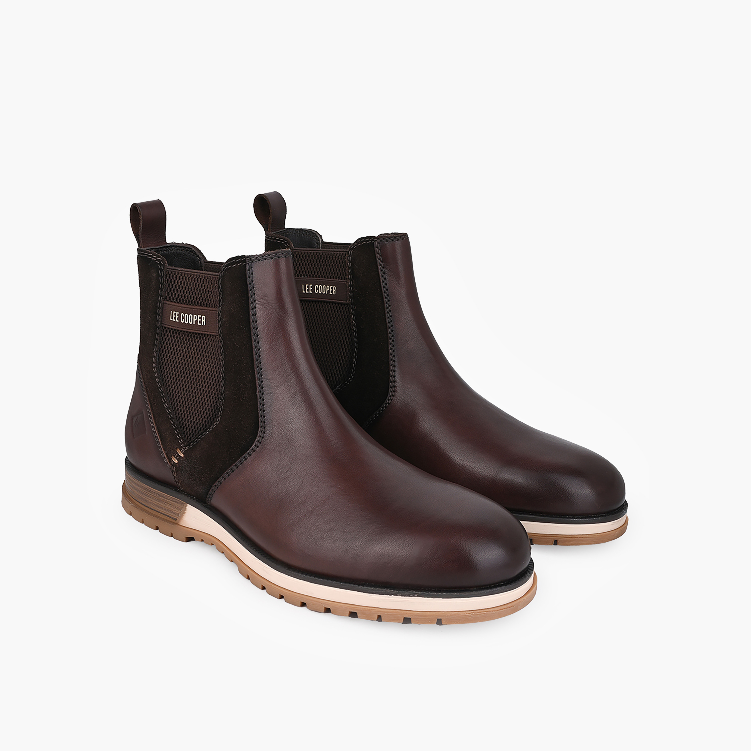 Lee Cooper Men Leather Chelsea Boots-men-shoes-boots-image-1
