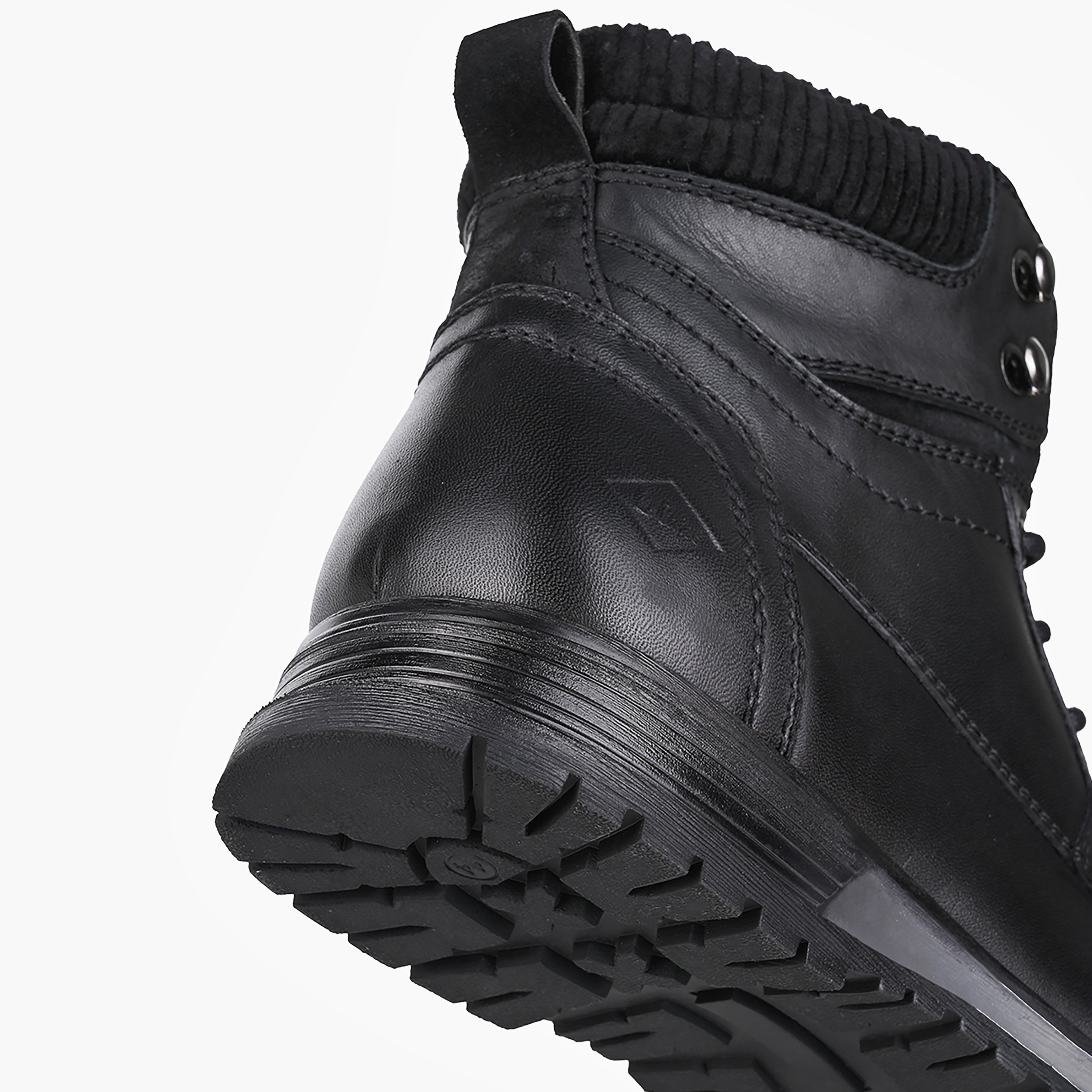 Lee Cooper Men Zip Closure Leather Boots-men-shoes-boots-image-5