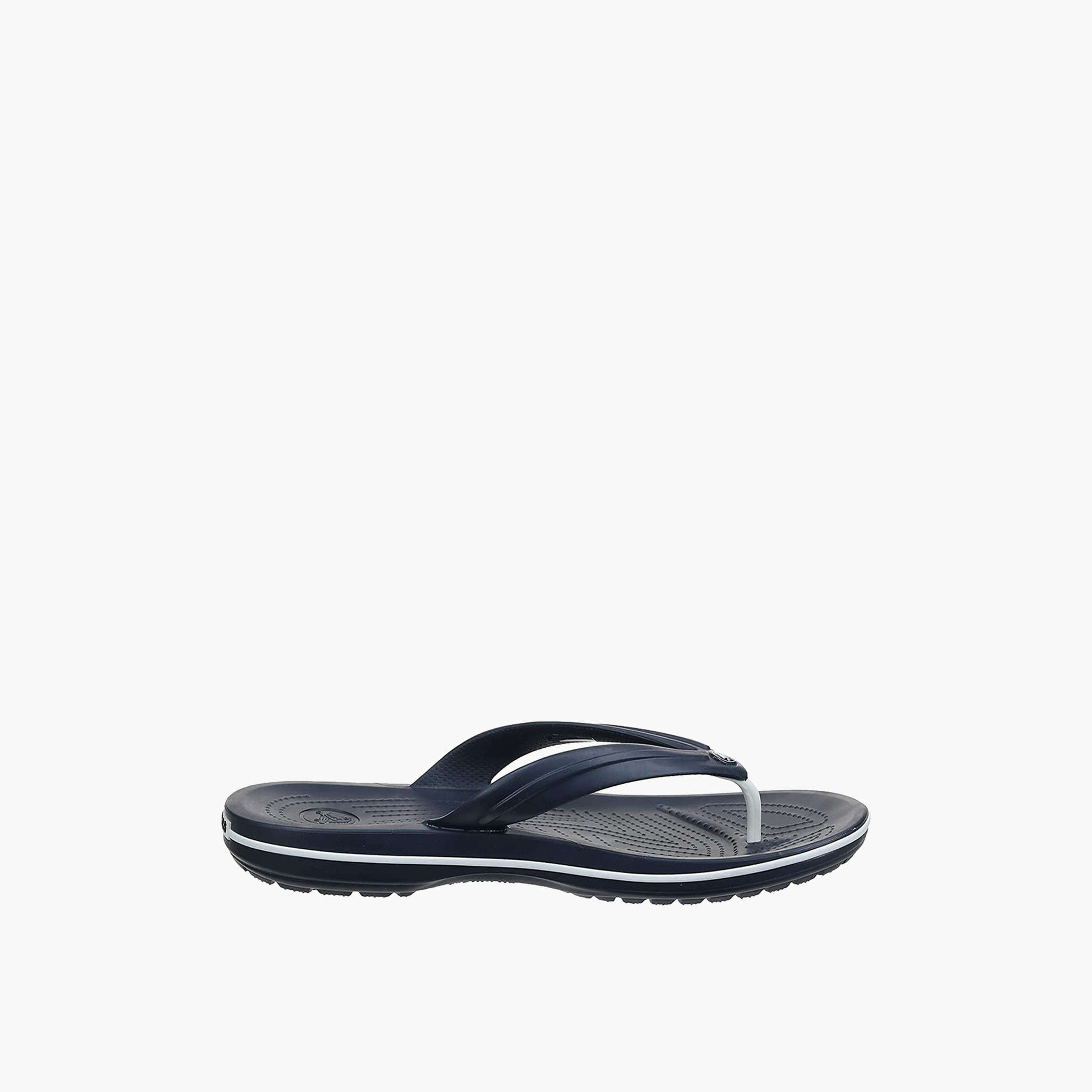 Crocs Unisex Black Textured Thong Slippers-women-shoes-flipflopsandslides-image-4
