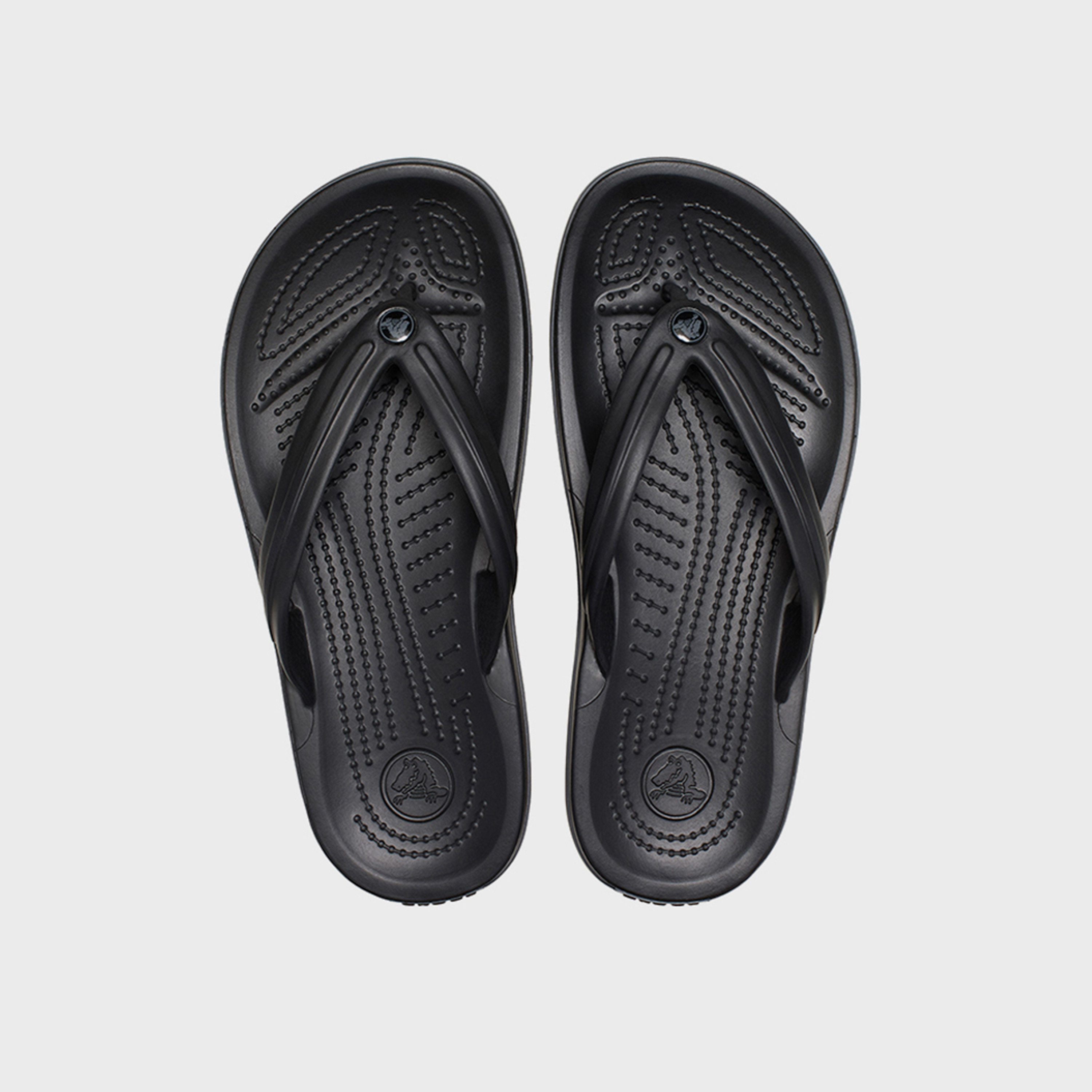 Crocs Unisex Slip On Crocband Flip Thong Slippers | 11033-0DD-women-shoes-flipflopsandslides-image-2