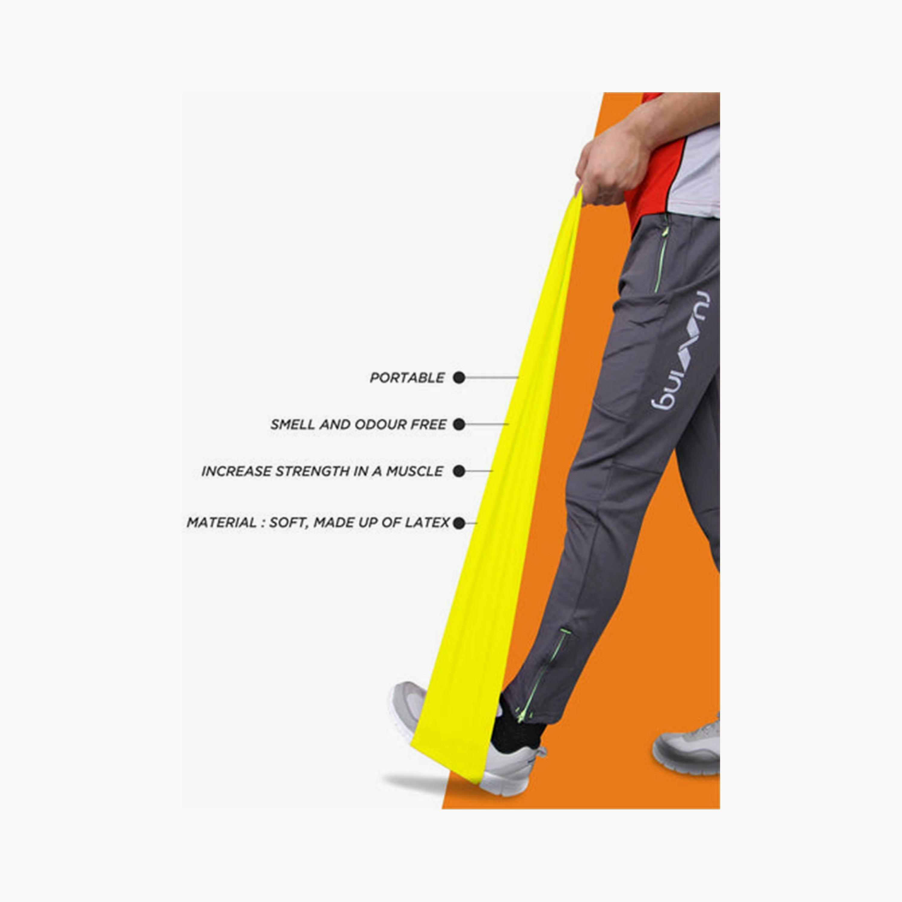 Nivia Lateral Resitance Band-sports-gear-gym-image-3