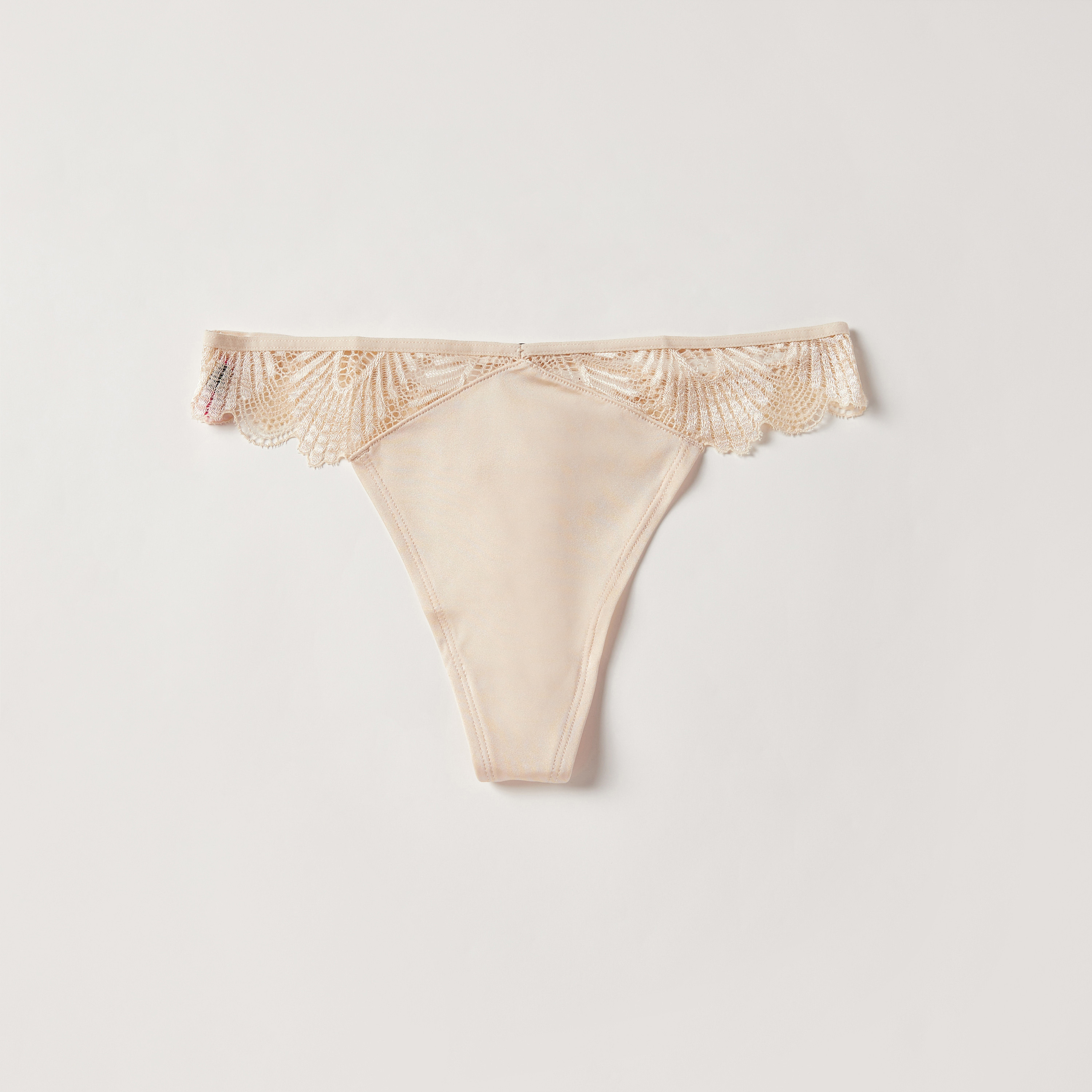 سروال داخلي ثونج بتفاصيل دانتيل وحلقة من لا سينزا-women-clothing-lingerie-panties-image-5