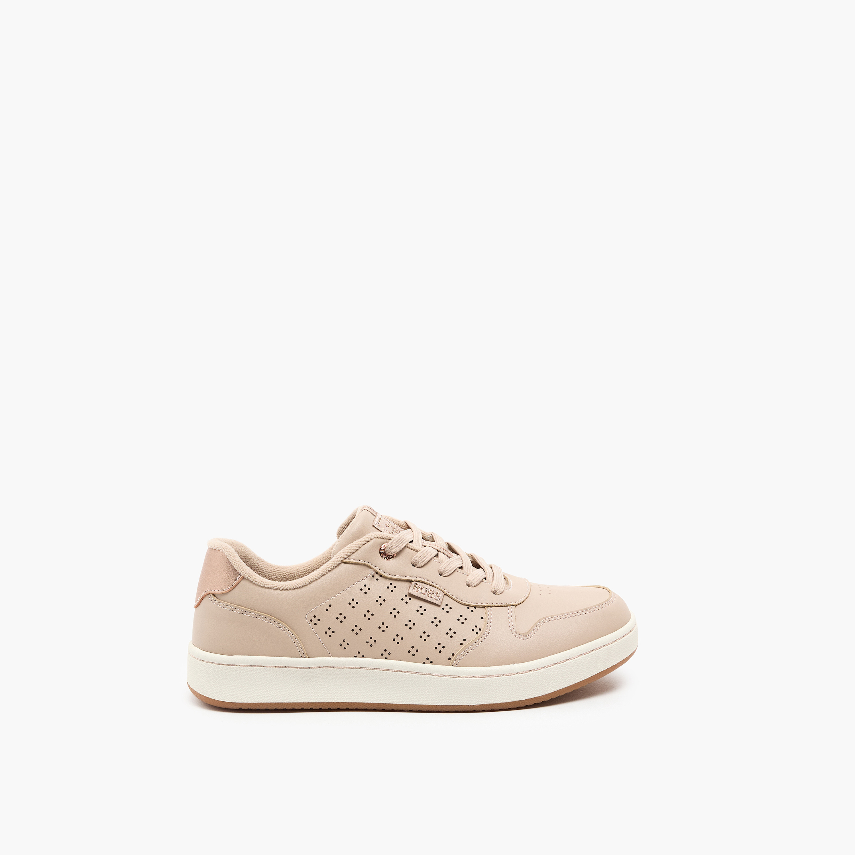 Skechers Women's B Cute Court Bungee Lace Low Ankle Sneakers 114507 | OE-sports-women-shoes-image-3