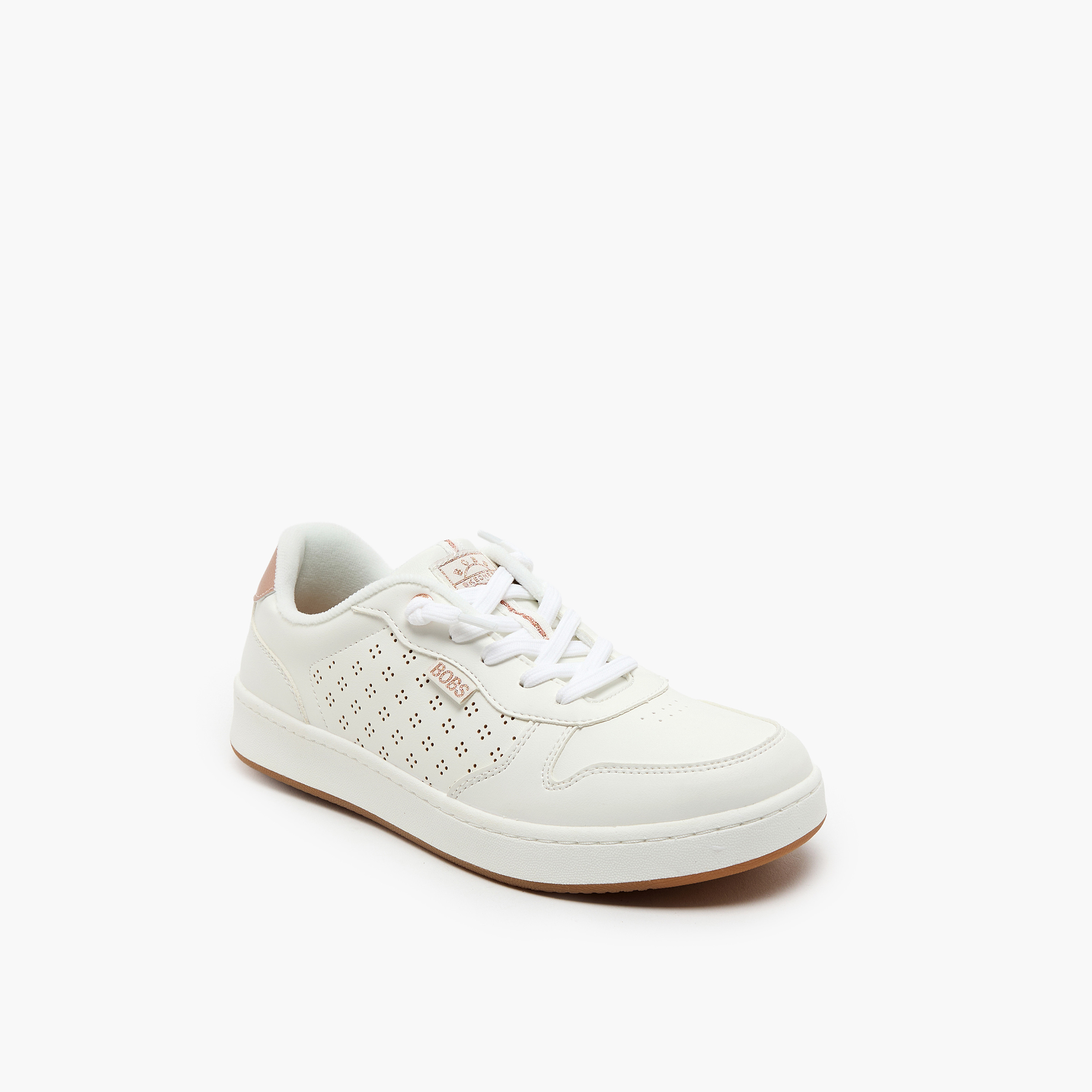 Skechers Women's B Cute Court Bungee Lace Low Ankle Sneakers 114507 | OE-sports-women-shoes-image-7