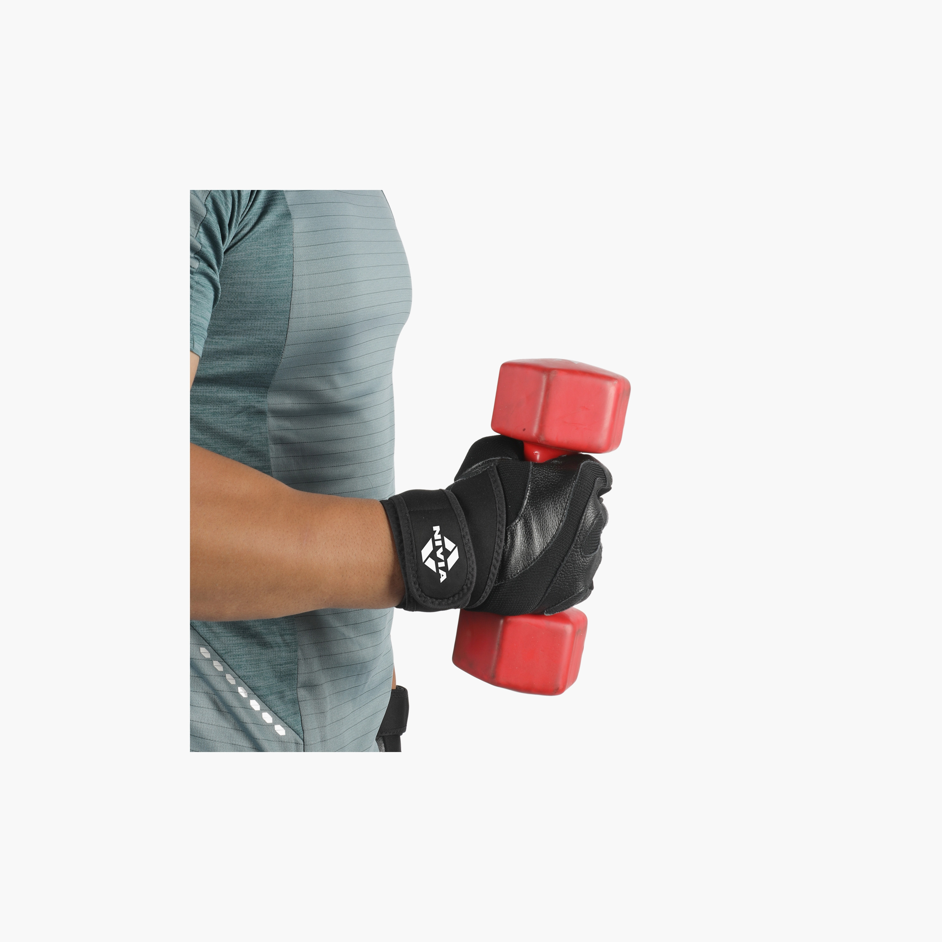  قفاز رياضي تاف جريب باللون الأسود من نيفيا-sports-gear-gym-image-2