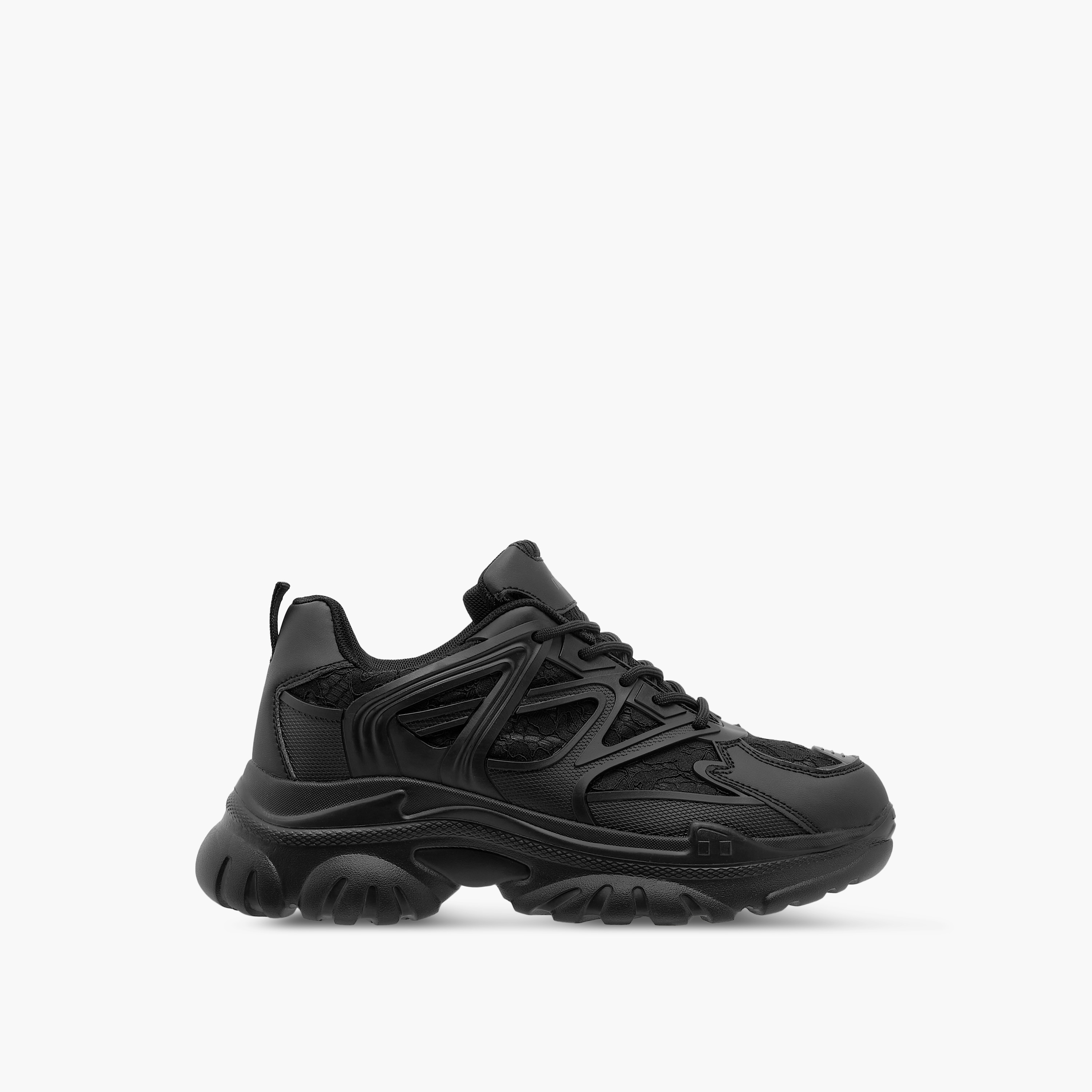 حذاء سنيكرز بألواح وكعب سميك ورباط إغلاق من ميسي-women-shoes-sneakers-image-3