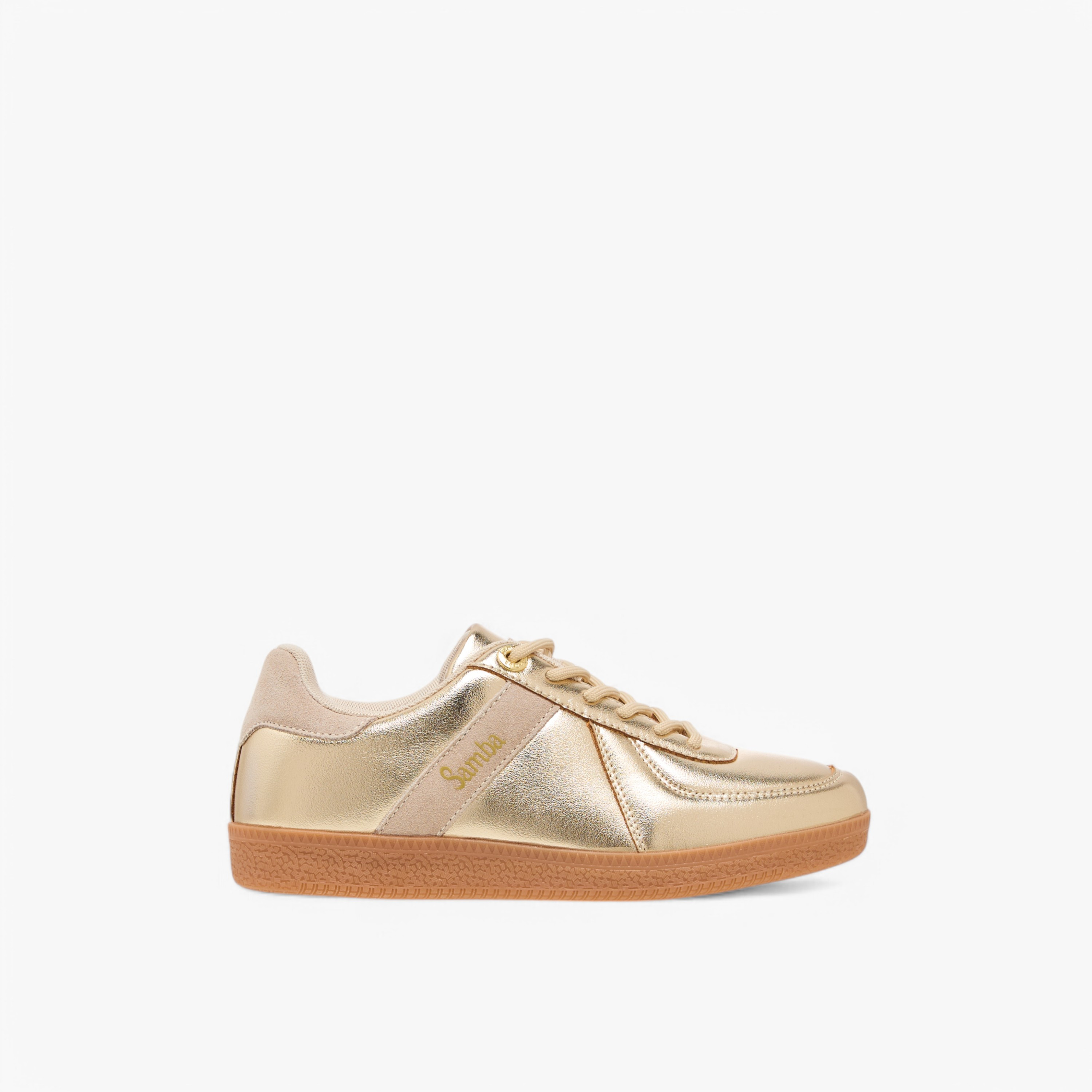 Samba Womens' Panelled Lace-Up Sneakers-women-shoes-sneakers-image-3
