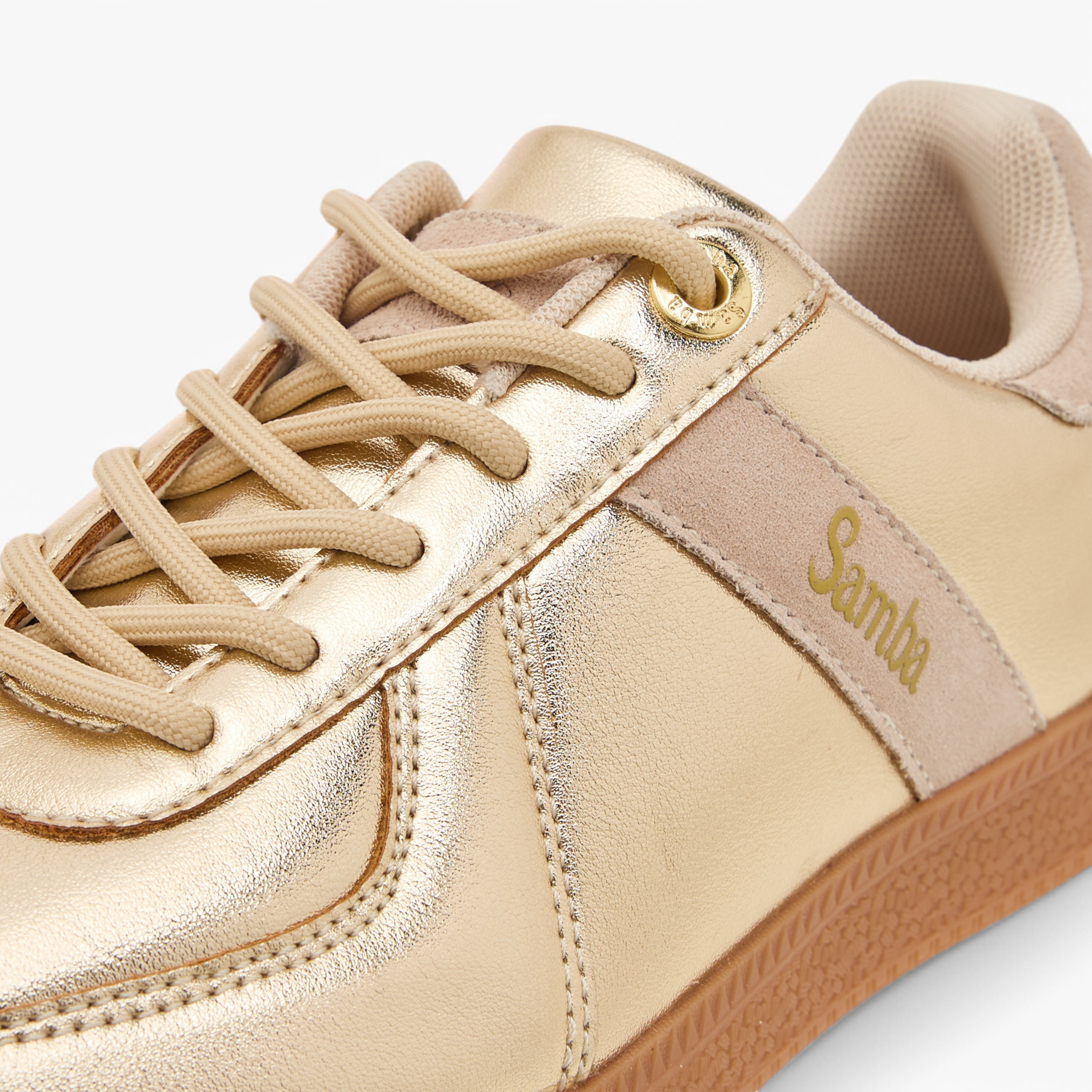 Samba Womens' Panelled Lace-Up Sneakers-women-shoes-sneakers-image-4