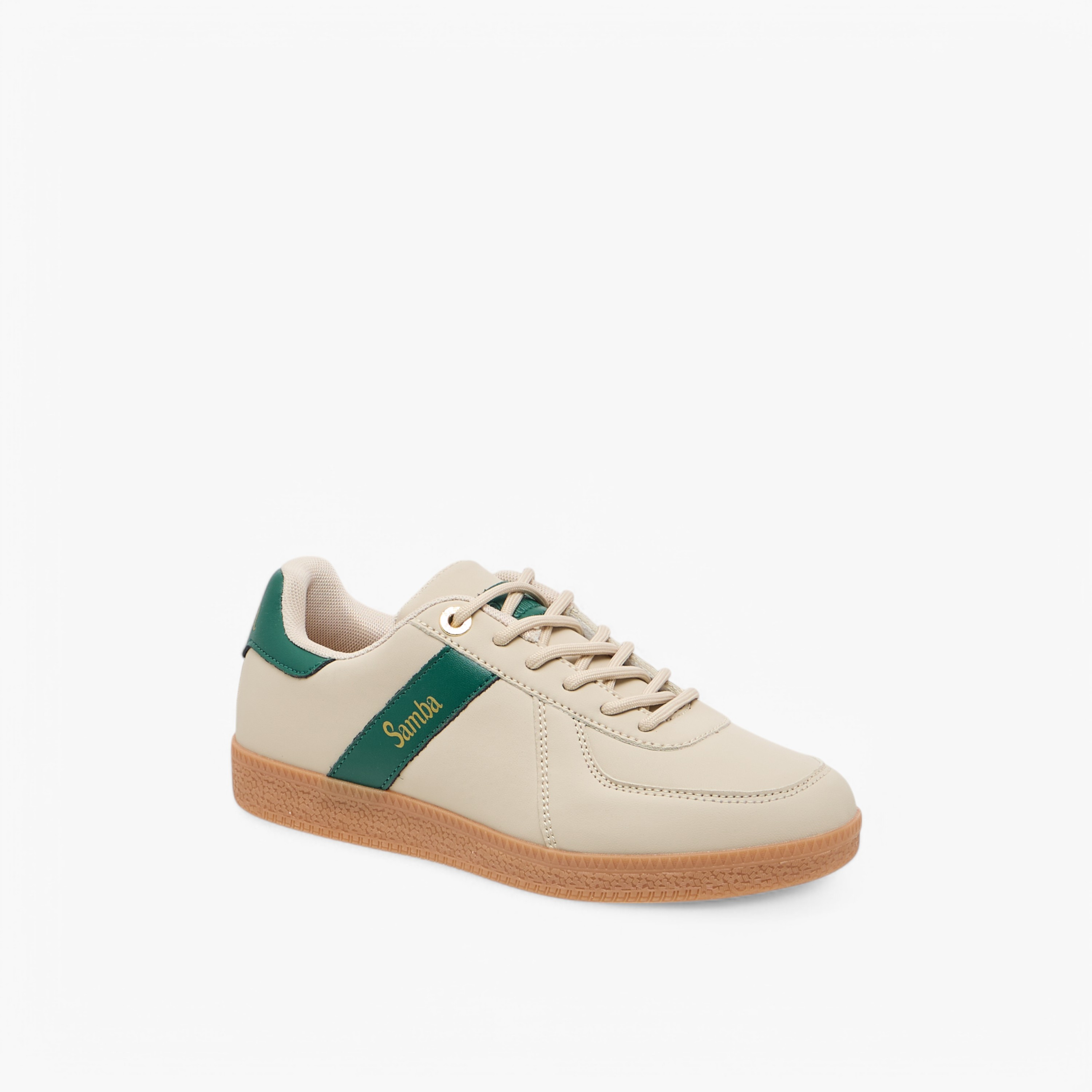 Samba Womens' Panelled Lace-Up Sneakers-women-shoes-sneakers-image-2