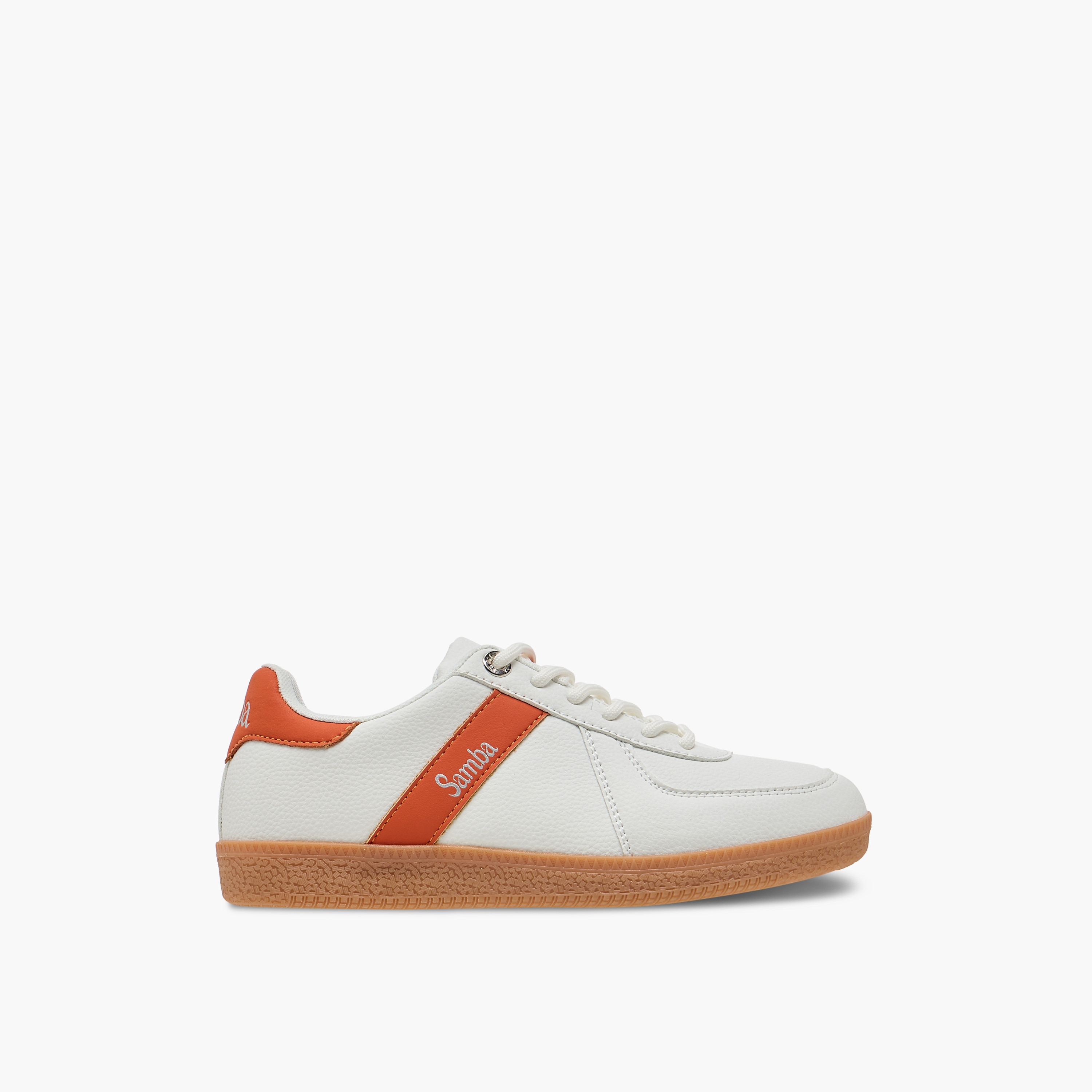 Samba Womens' Panelled Lace-Up Sneakers-women-shoes-sneakers-image-3