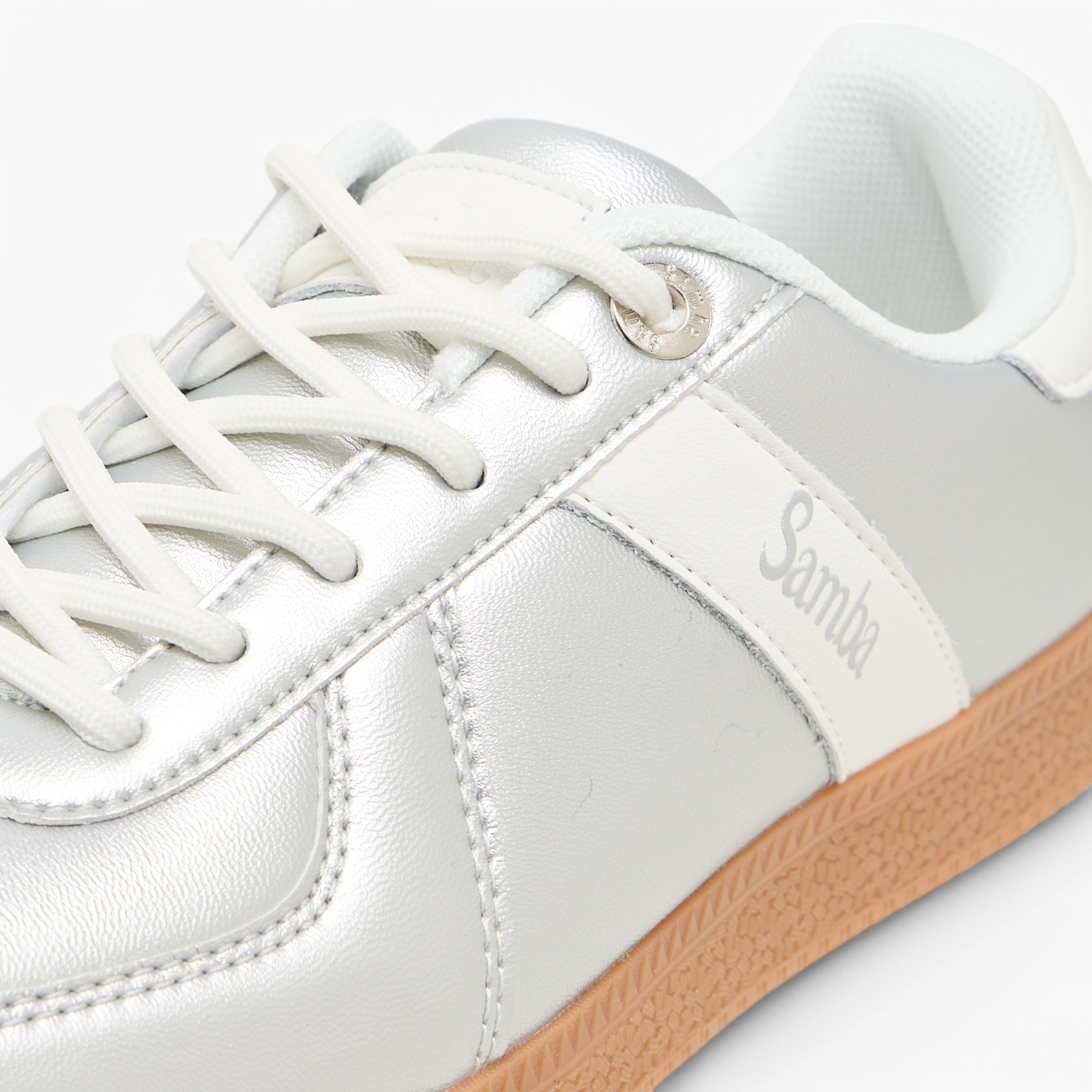Samba Womens' Panelled Lace-Up Sneakers-women-shoes-sneakers-image-4