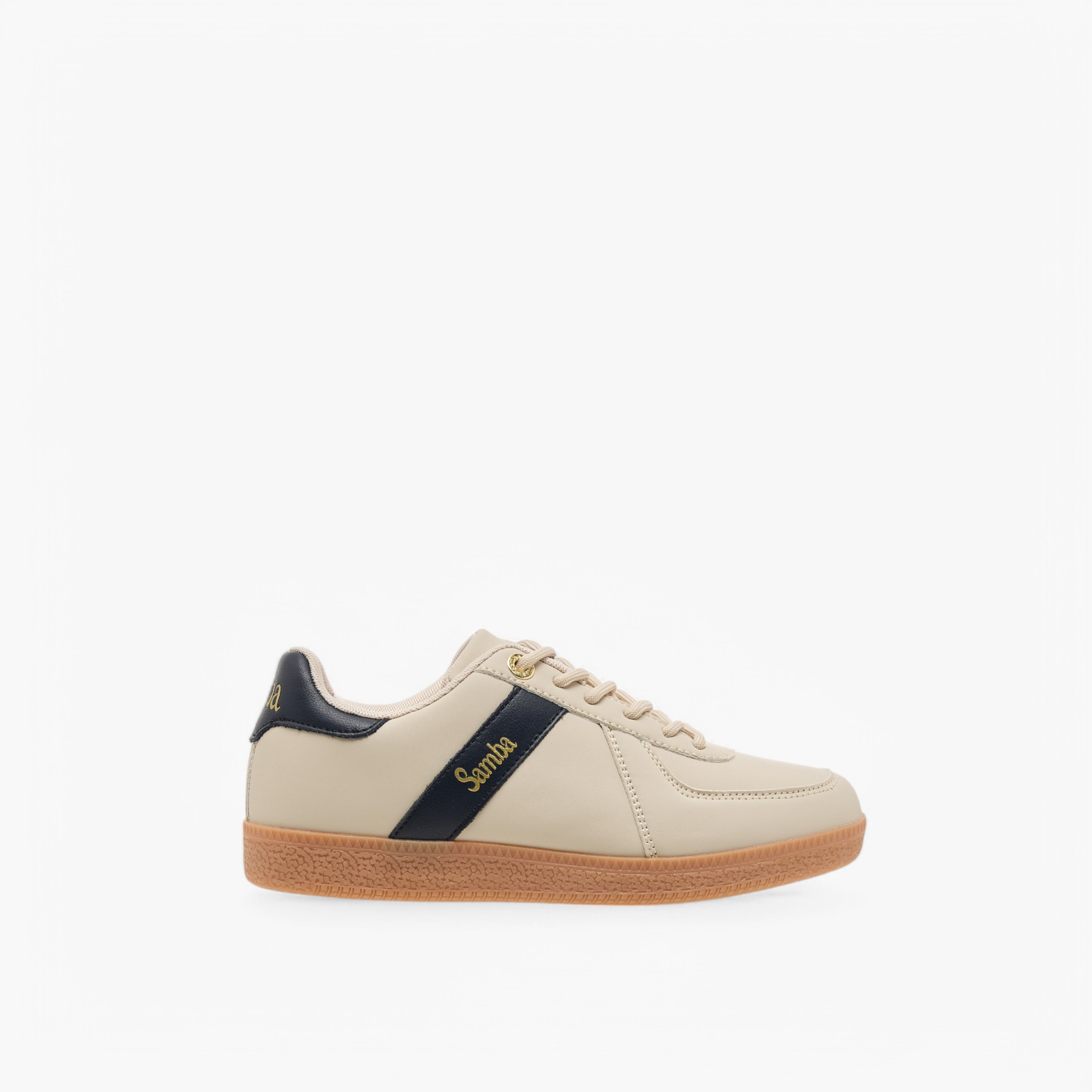 Samba Womens' Panelled Lace-Up Sneakers-women-shoes-sneakers-image-3