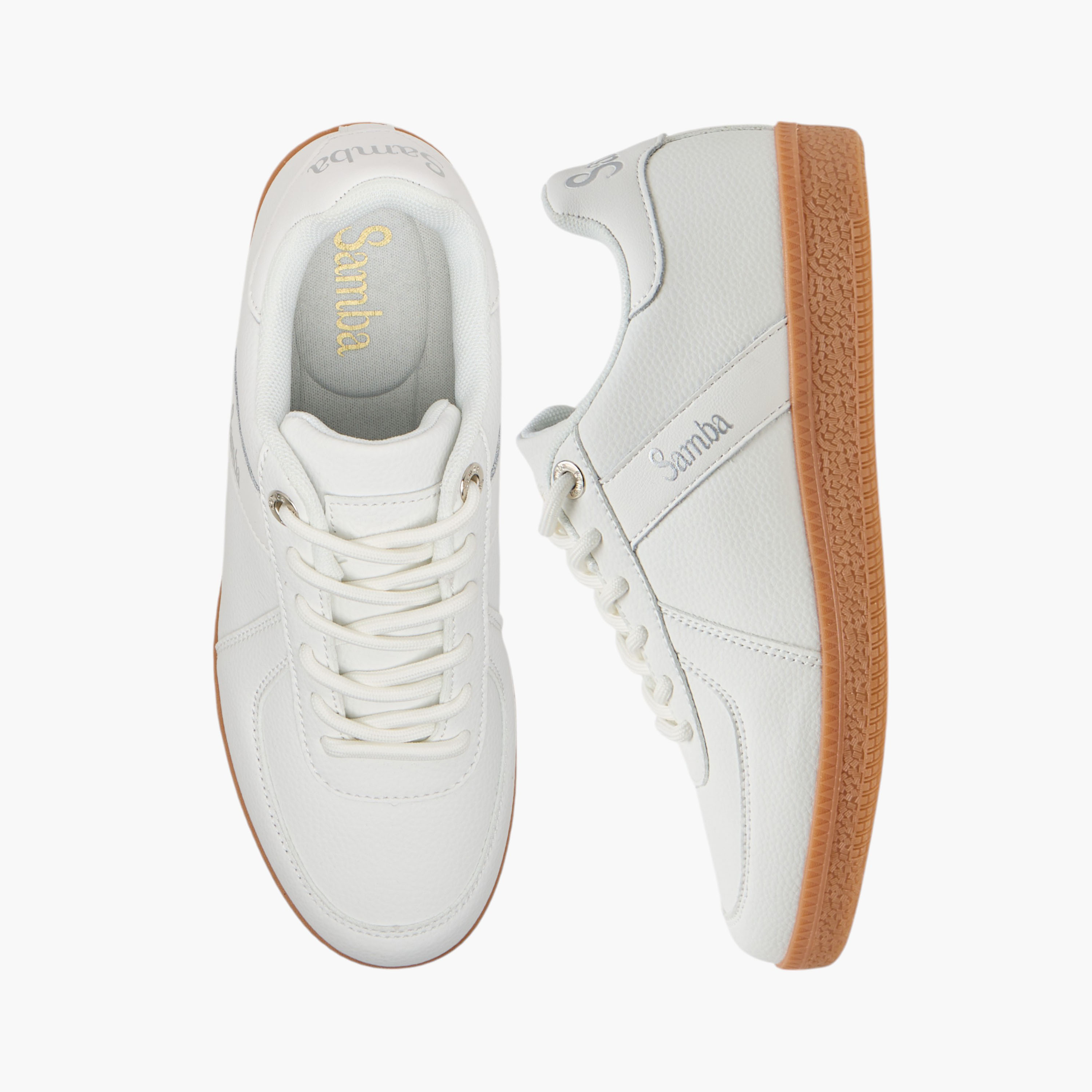 حذاء سنيكرز بألواح ورباط للنساء من سامبا-women-shoes-sneakers-image-1