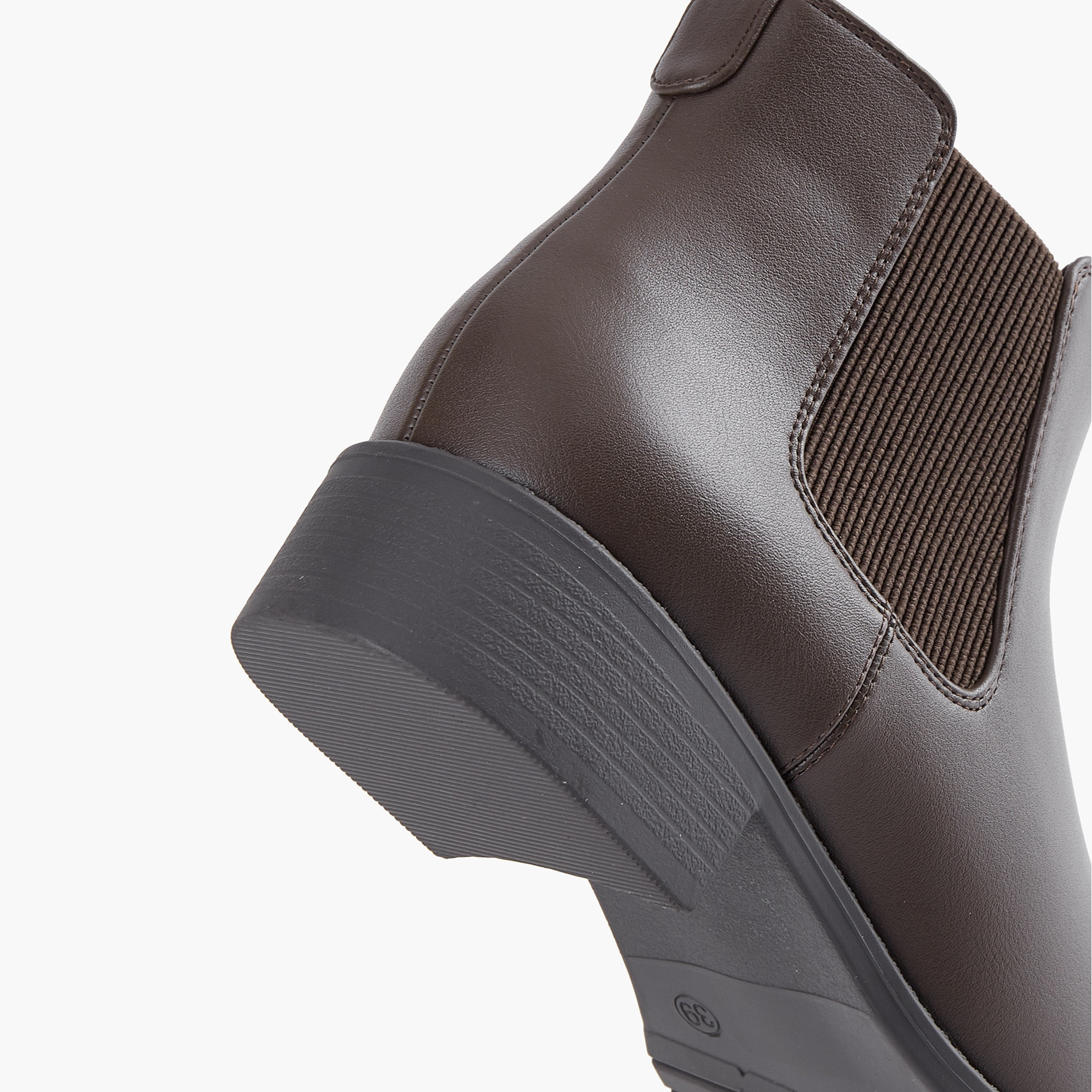 Celeste Women's Solid Block Heel Chelsea Boots with Pull Tab-women-shoes-boots-image-5
