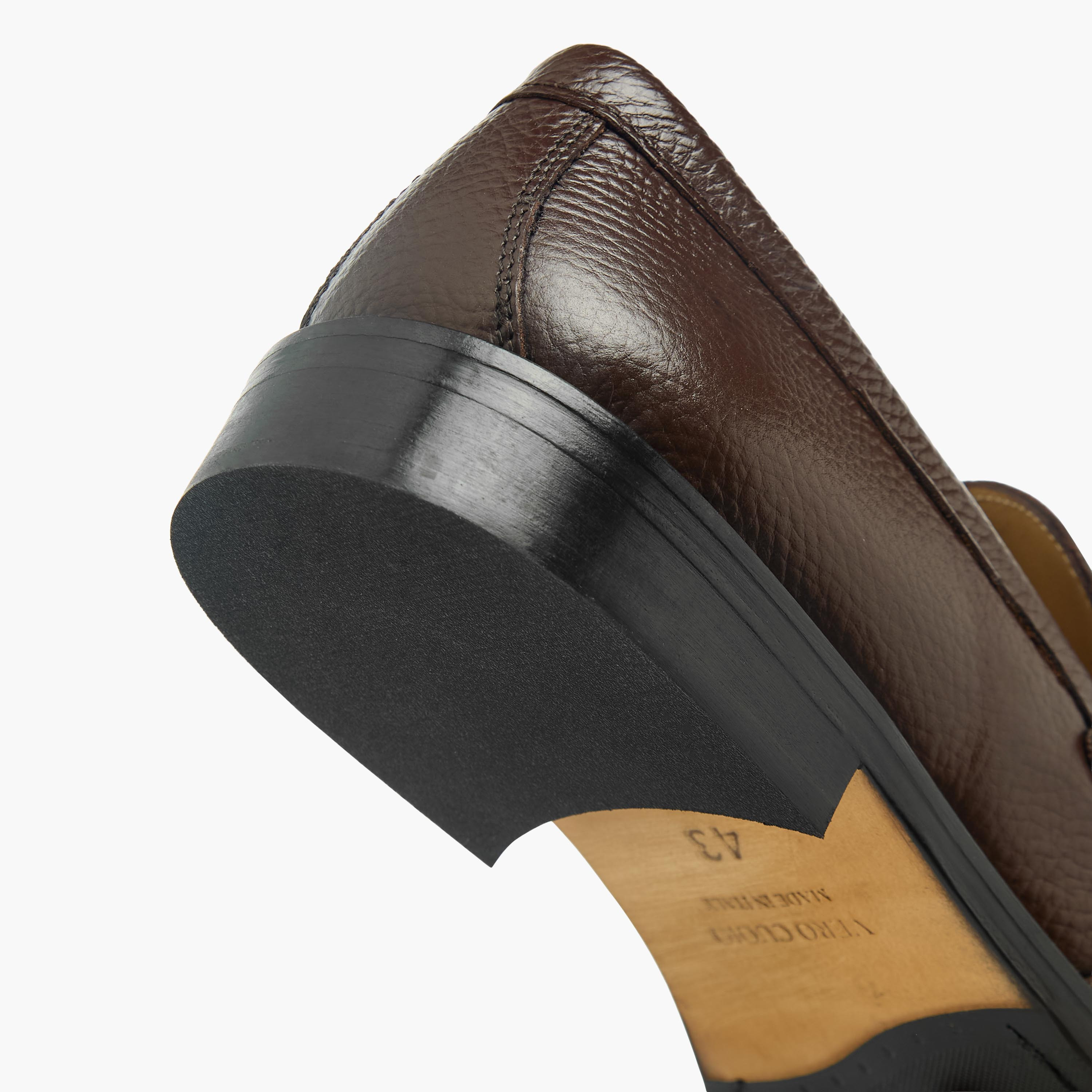Duchini Men Textured Genuine Leather Loafers-men-shoes-loafersandmoccasins-image-5