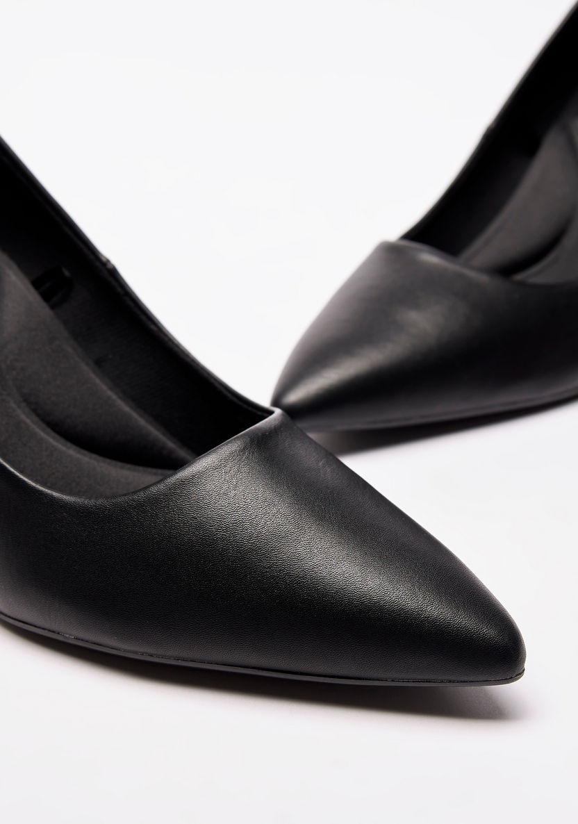 Celeste Women's Solid Pumps with Stiletto Heels-Women%27s Heel Shoes-image-3