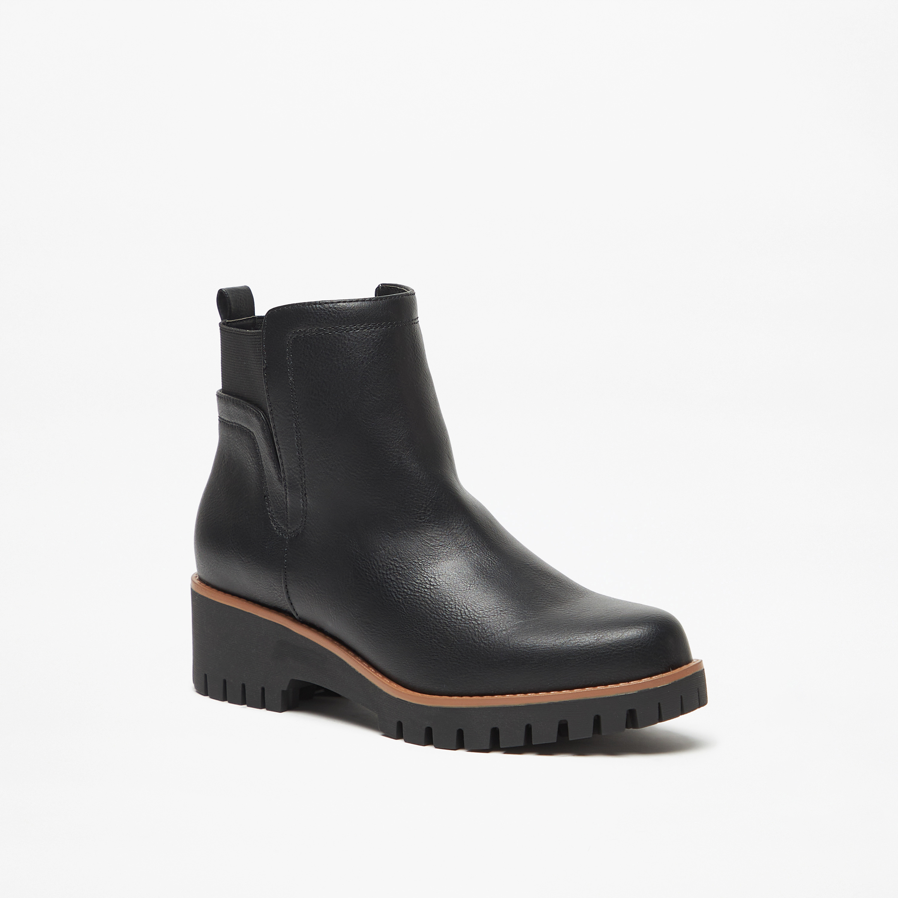 Celeste Women's Ankle Boots with Zip Closure and Block Heels-women-shoes-boots-image-1