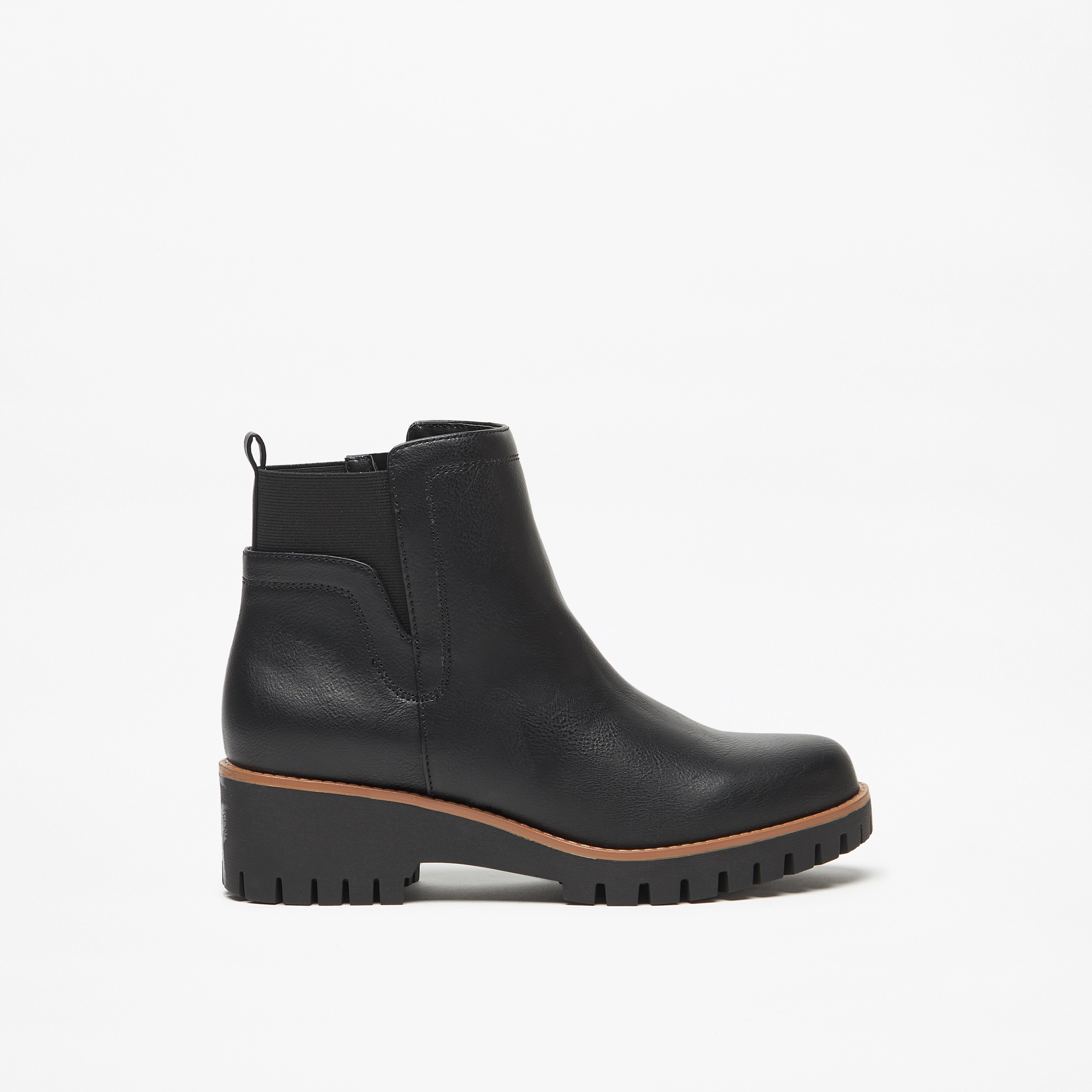 Celeste Women's Ankle Boots with Zip Closure and Block Heels-women-shoes-boots-image-3