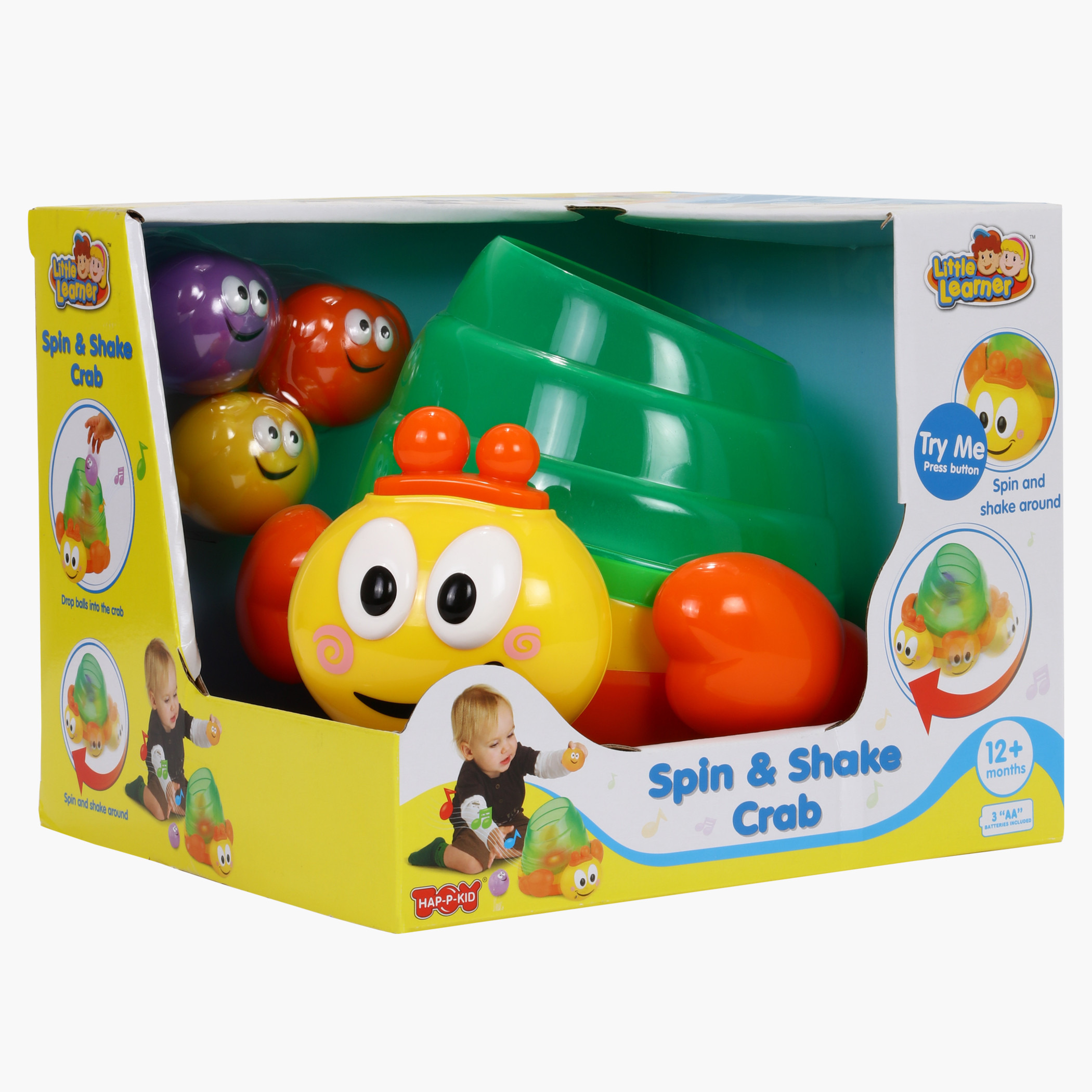 The Happy Kid Company Spin and Shake Crab-toys-babyandtoddlertoys-learningtoys-image-4