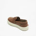 Kidy Solid Slip-On Moccasins with Stitch Detail-Boy%27s Casual Shoes-thumbnailMobile-1