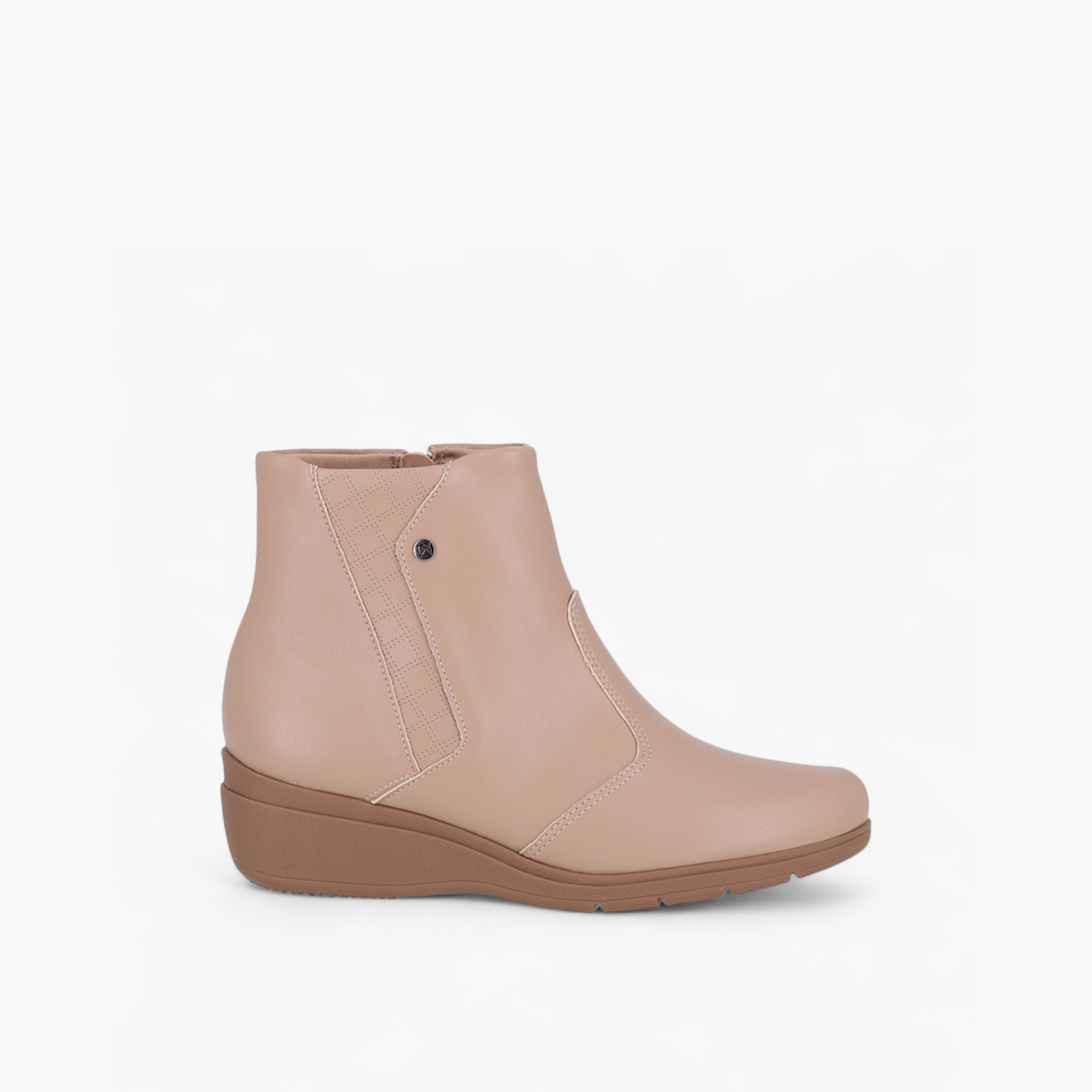 Piccadilly Women's Ankle Boots with Zip Closure-women-winterwear-boots-image-2