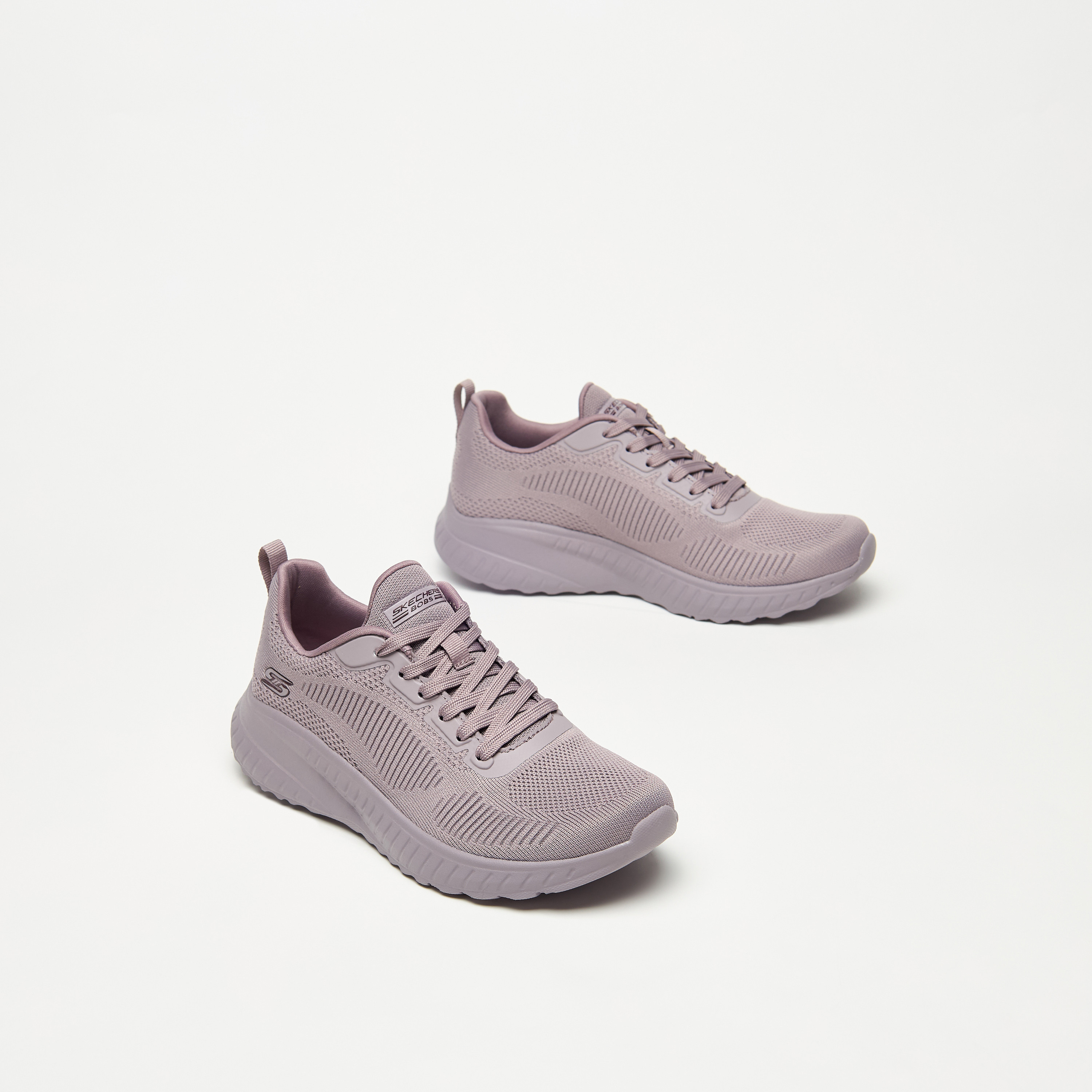 سكيتشرز حذاء رياضي بوبز سكواد كيوس ميموري فوم كاحل منخفض للنساء 117209-QUAL | OE-sports-women-shoes-image-1