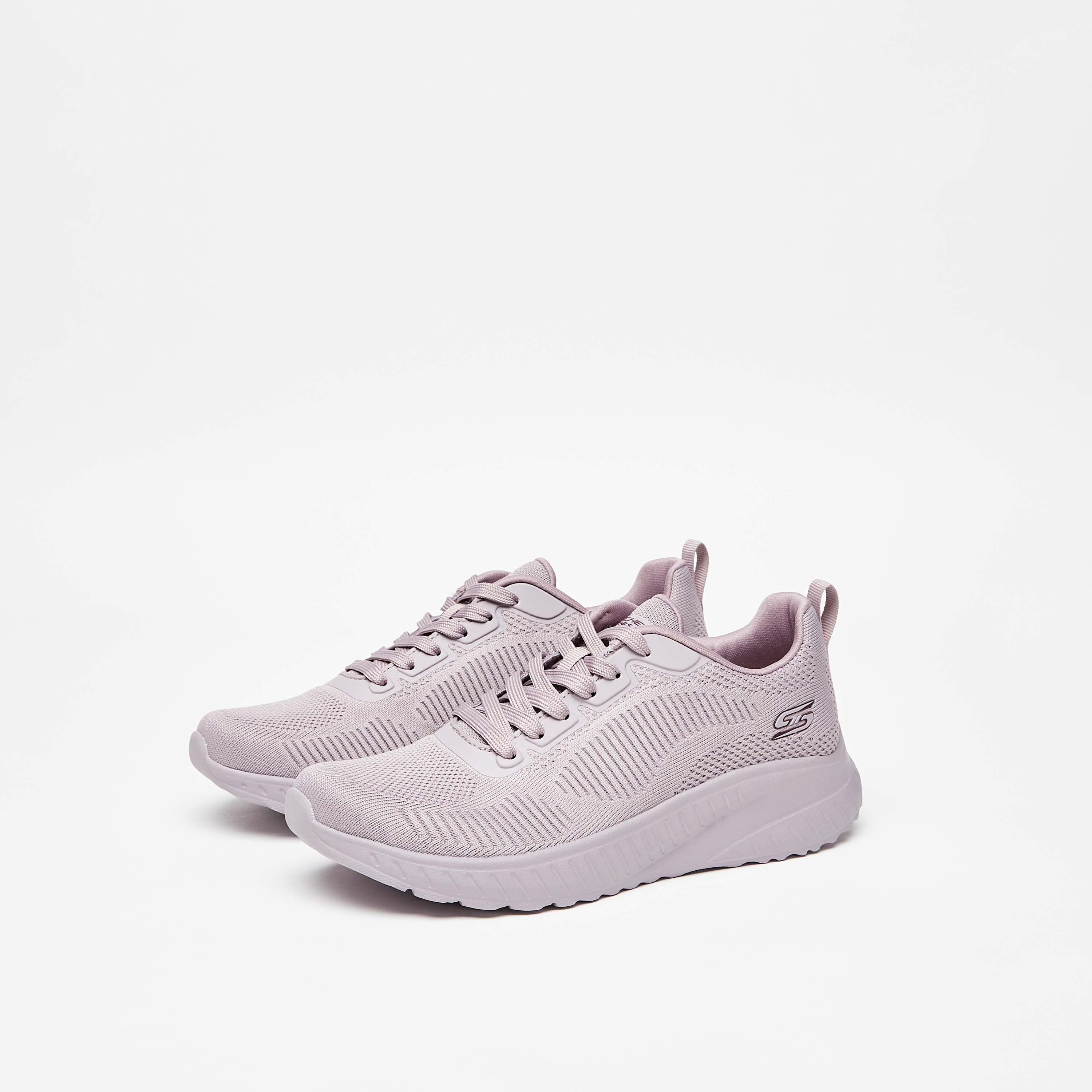 سكيتشرز حذاء رياضي بوبز سكواد كيوس ميموري فوم كاحل منخفض للنساء 117209-QUAL | OE-women-shoes-sneakers-image-2