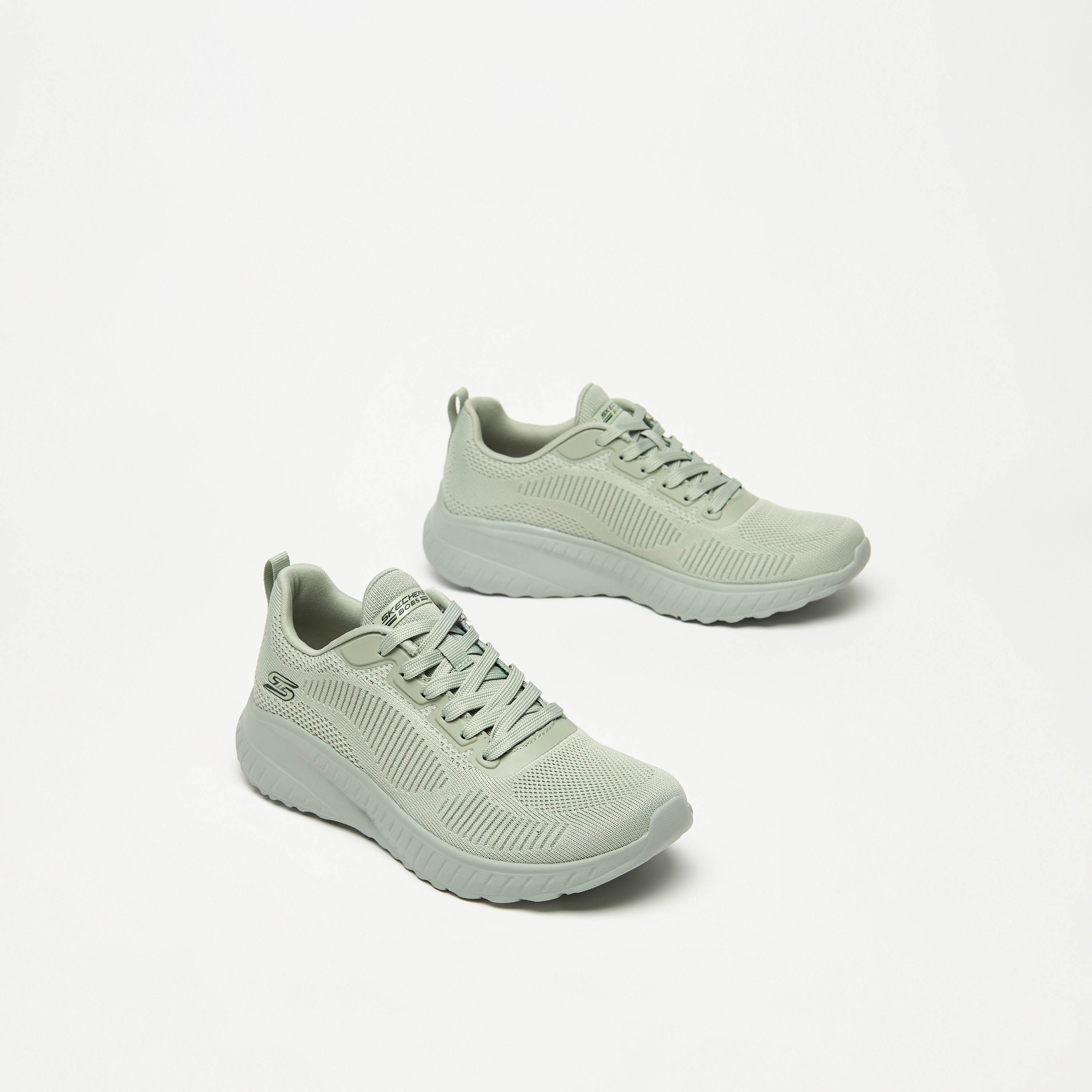 سكيتشرز حذاء رياضي بوبز سكواد كيوس ميموري فوم كاحل منخفض للنساء 117209-QUAL | OE-sports-women-shoes-image-9
