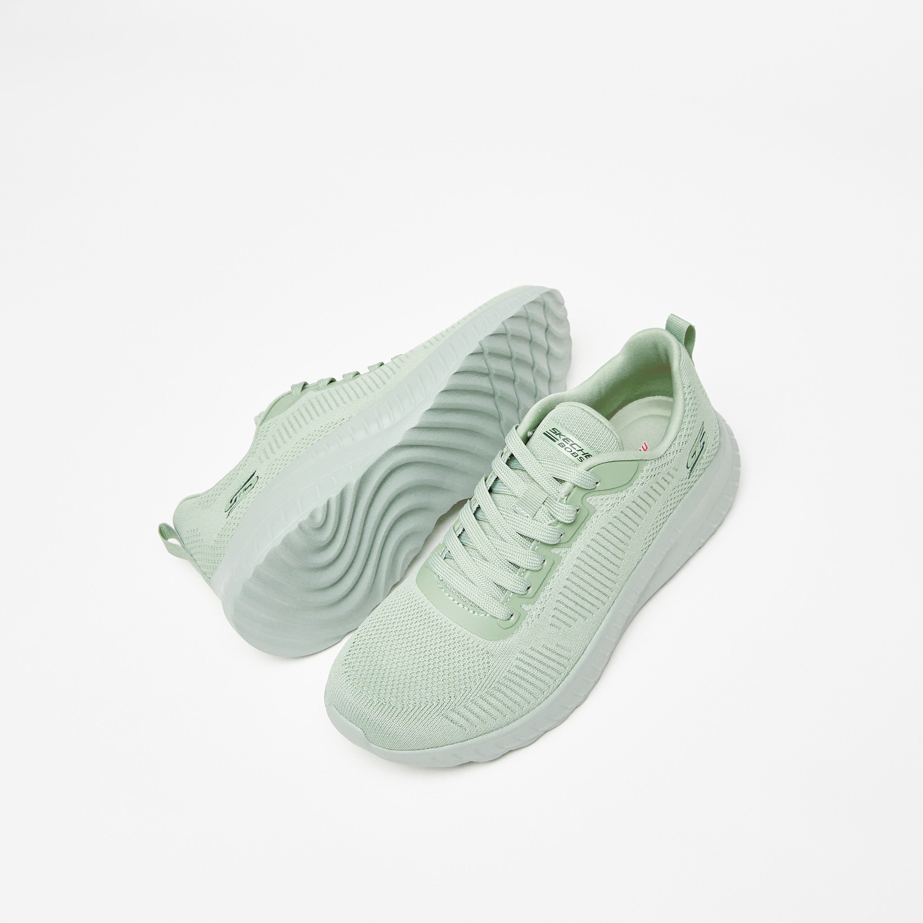 سكيتشرز حذاء رياضي بوبز سكواد كيوس ميموري فوم كاحل منخفض للنساء 117209-QUAL | OE-sports-women-shoes-image-14