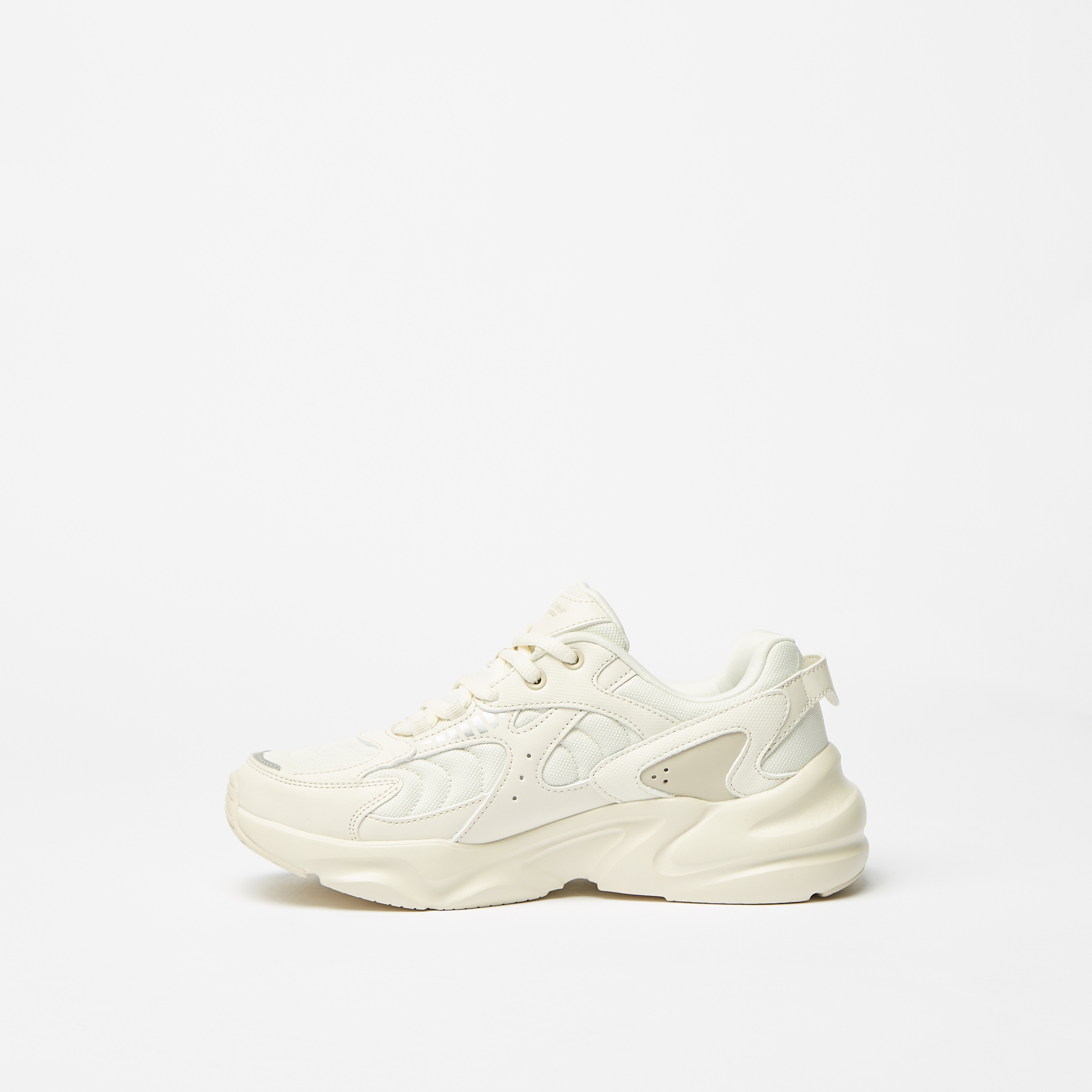 حذاء سنيكرز برباط إغلاق وكاحل منخفض للنساء من سكيتشرز-women-shoes-sneakers-image-3