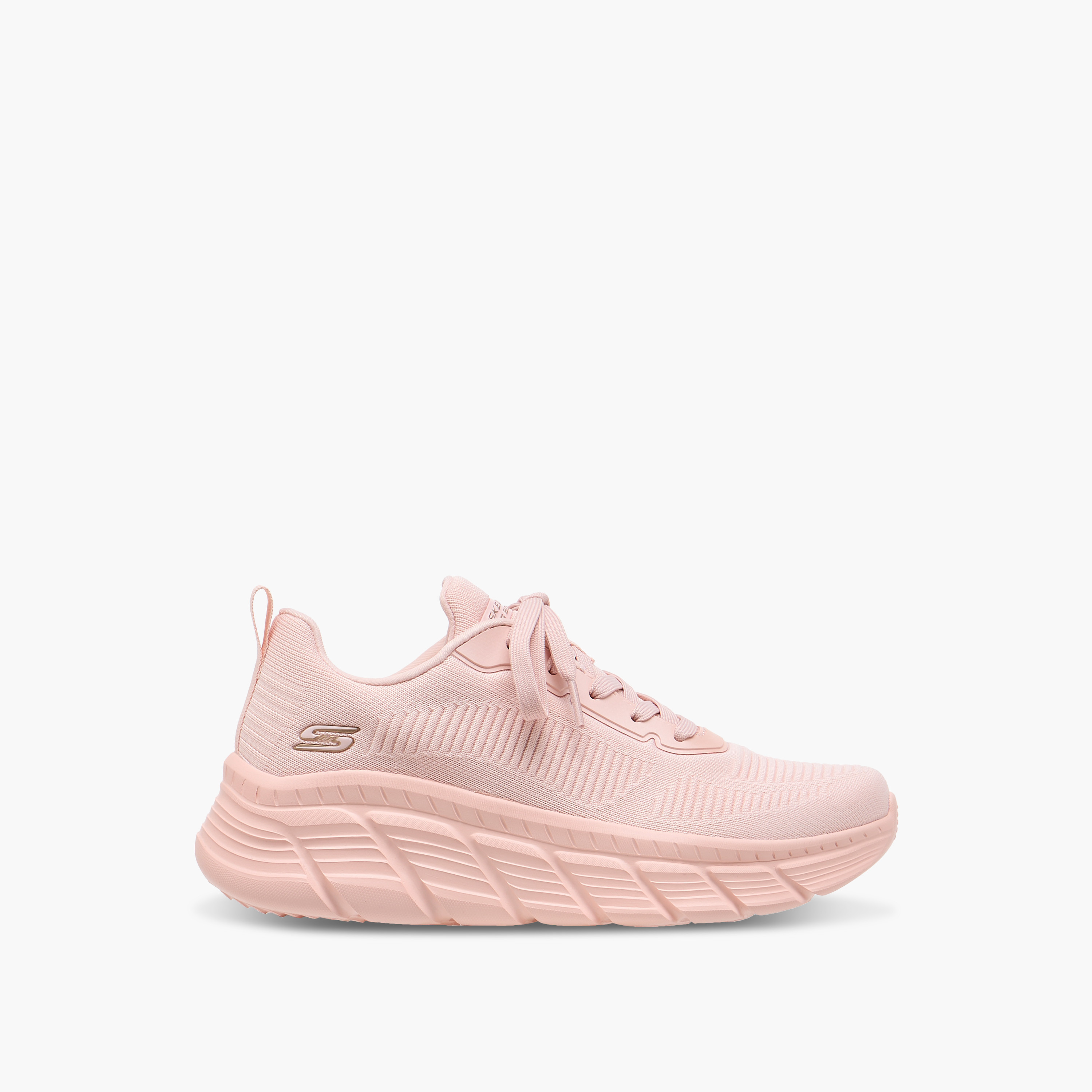 Skechers Women's Bobs B Flex Hi Lace-Up Low Ankle Sneakers 117385 | OE-sports-women-shoes-image-3