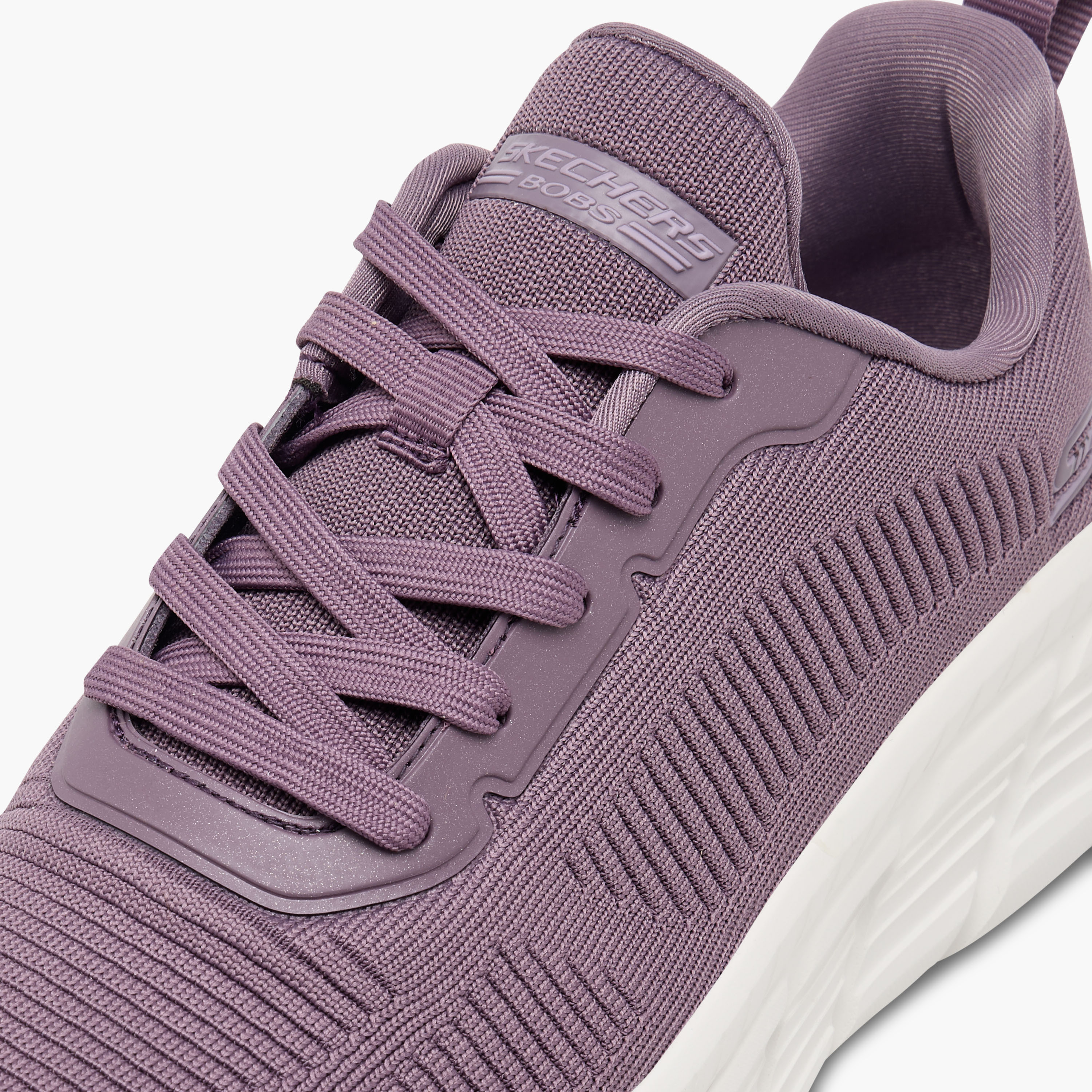 Skechers Women's Bobs B Flex Hi Lace-Up Low Ankle Sneakers 117385 | OE-sports-women-shoes-image-4